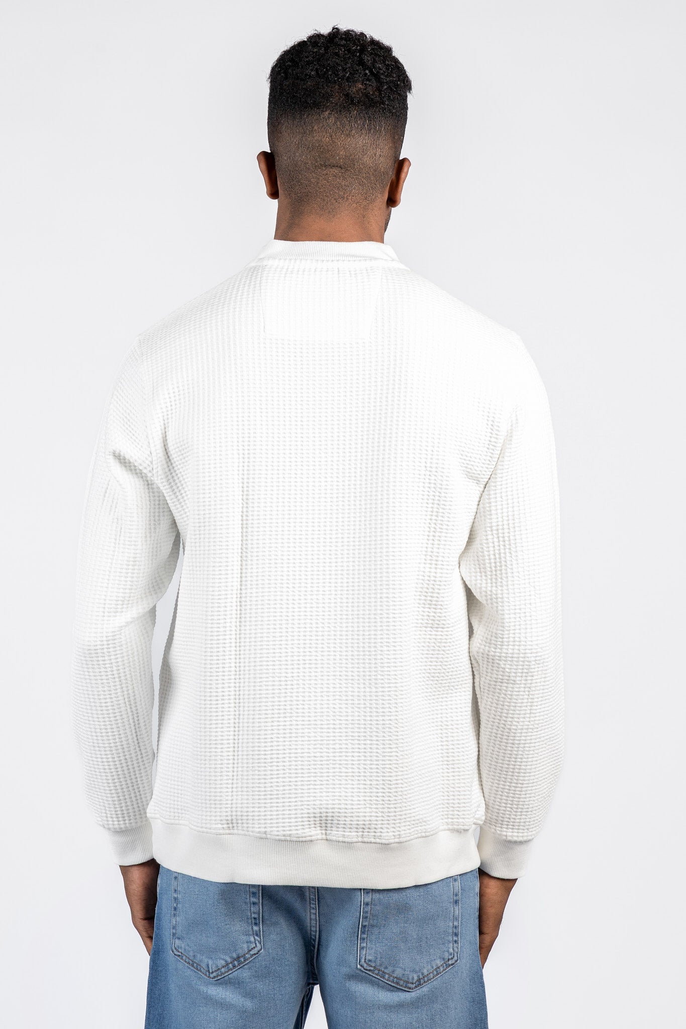 Baseball-Collar Digital Jakar Sweatshirt SWT/26702