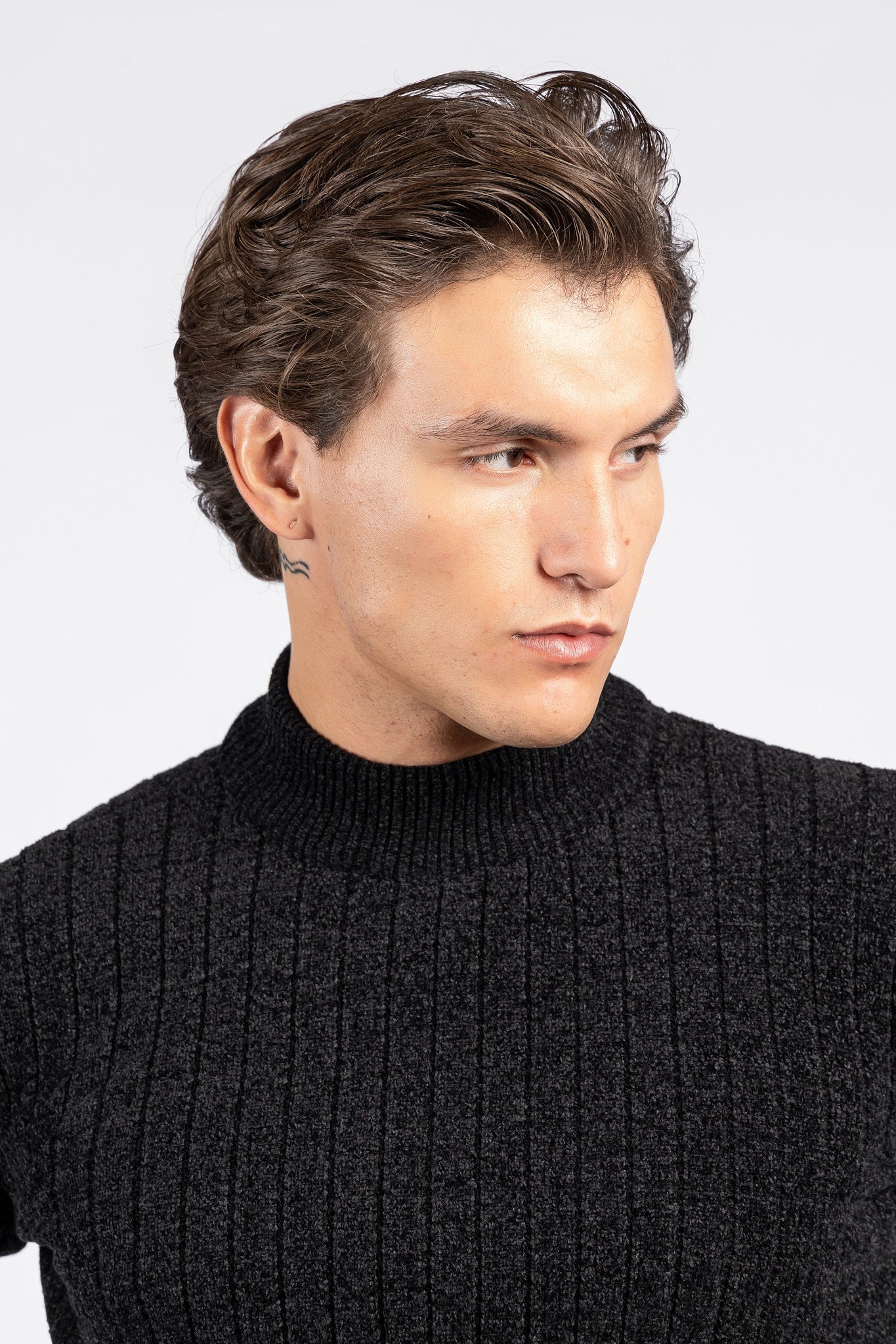 Half-Neck Suede Top PLV/214