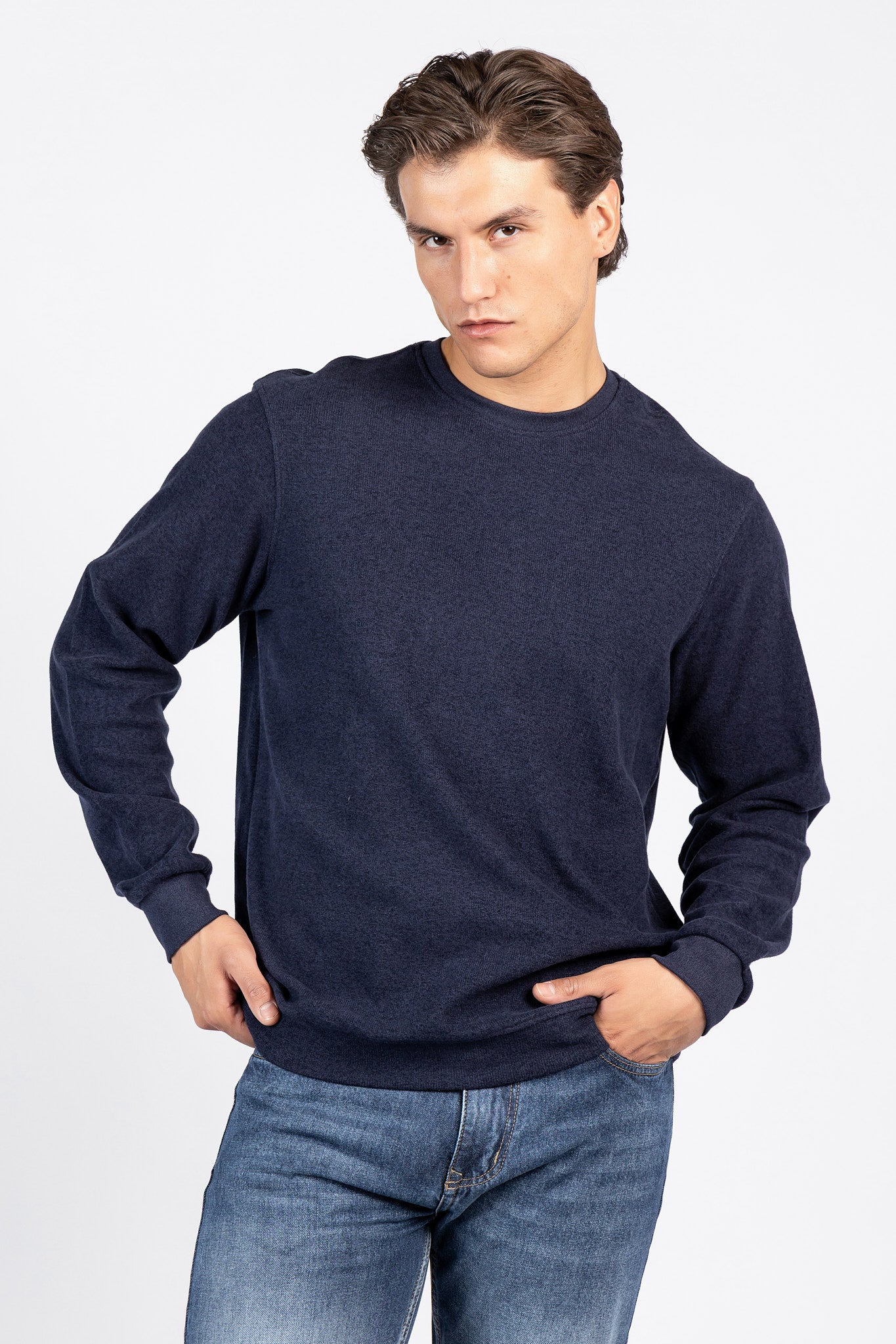 Rounded Neck Basic Top SWT/26703