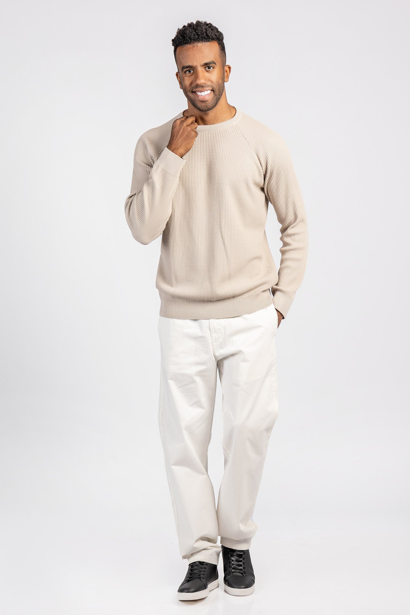 Basic Cotton Round Neck Top - PLV/203