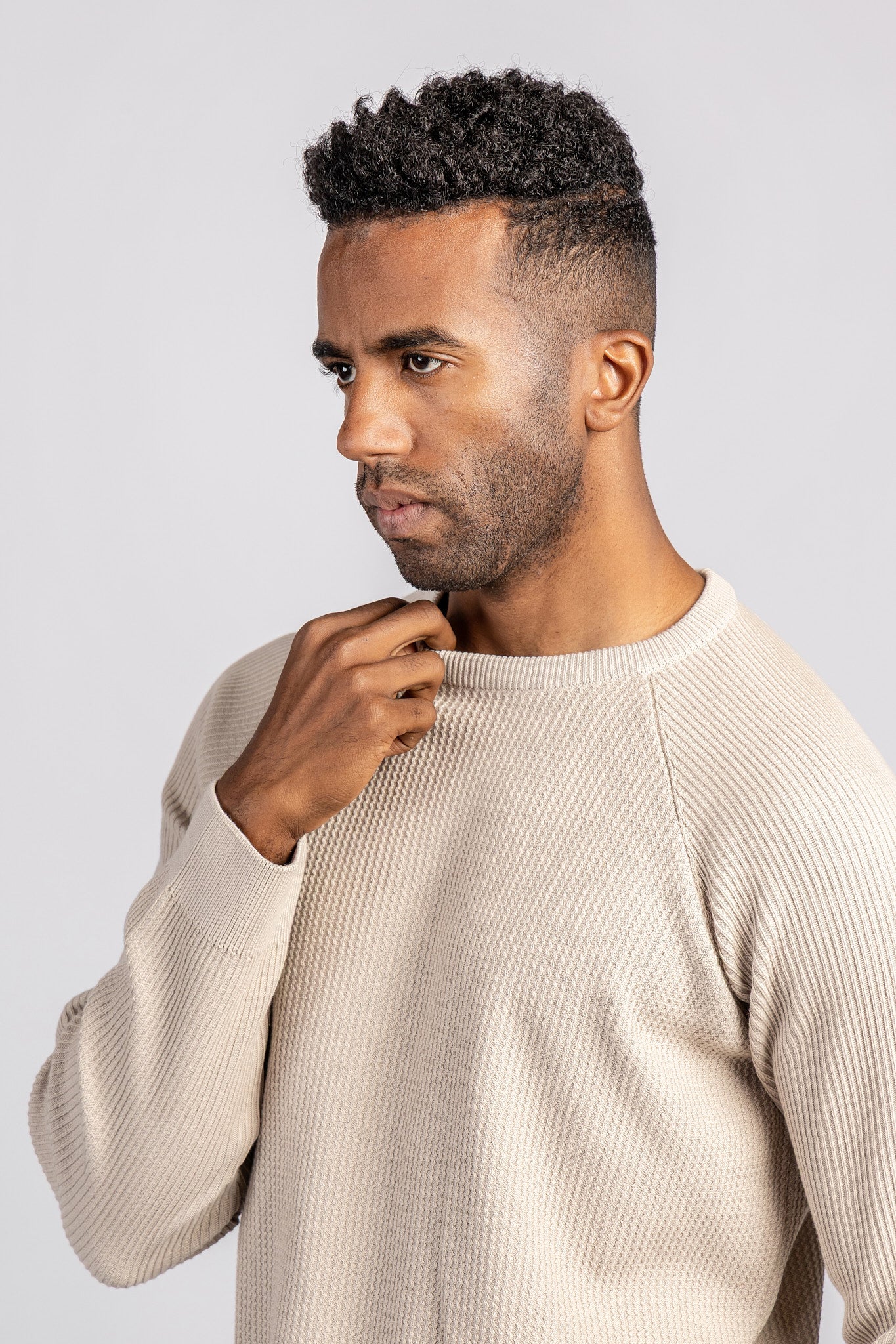 Basic Cotton Round Neck Top - PLV/203