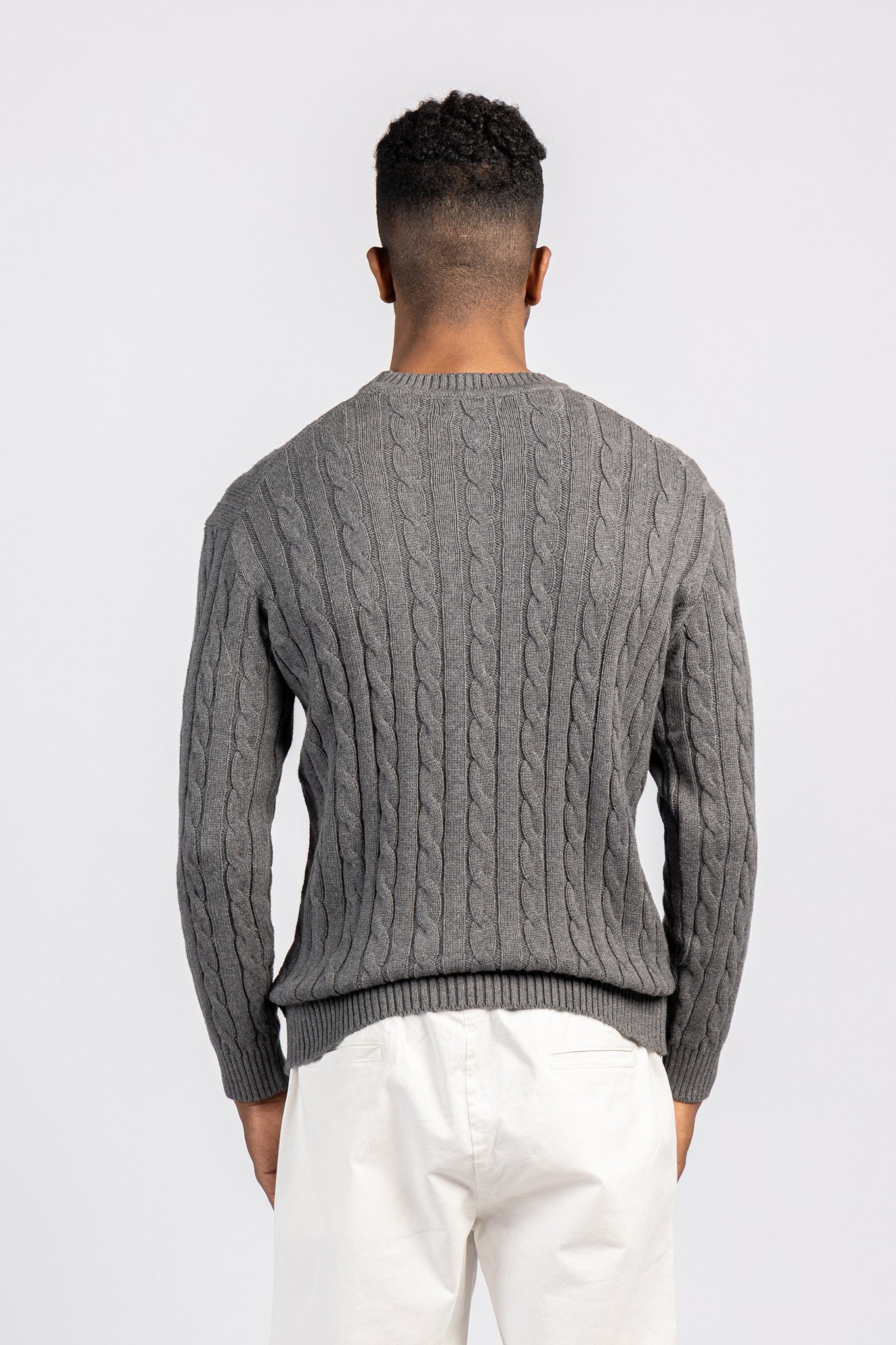 Striped Cotton Round Neck Top - PLV/204