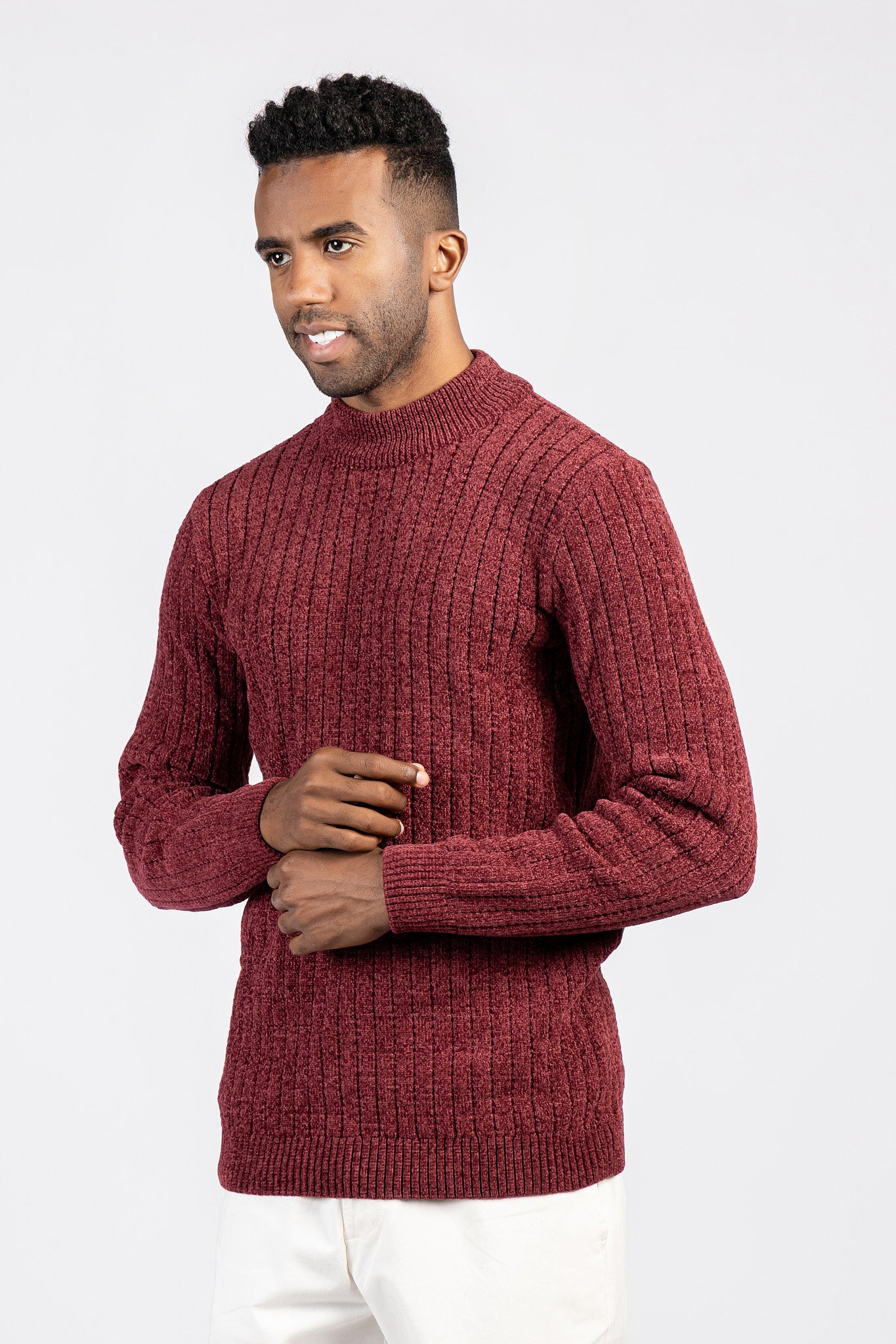 Half-Neck Suede Top PLV/214