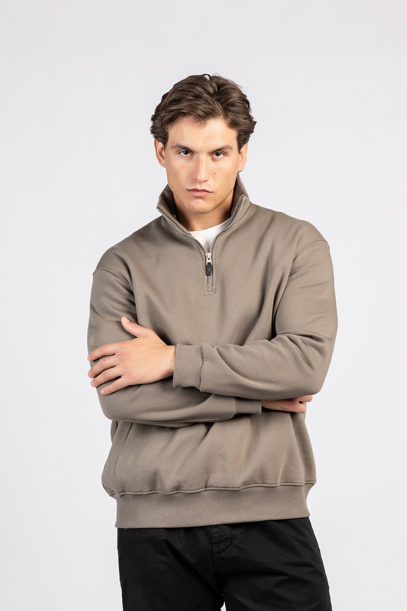 Half-Zipper Milton Top SWT/26842