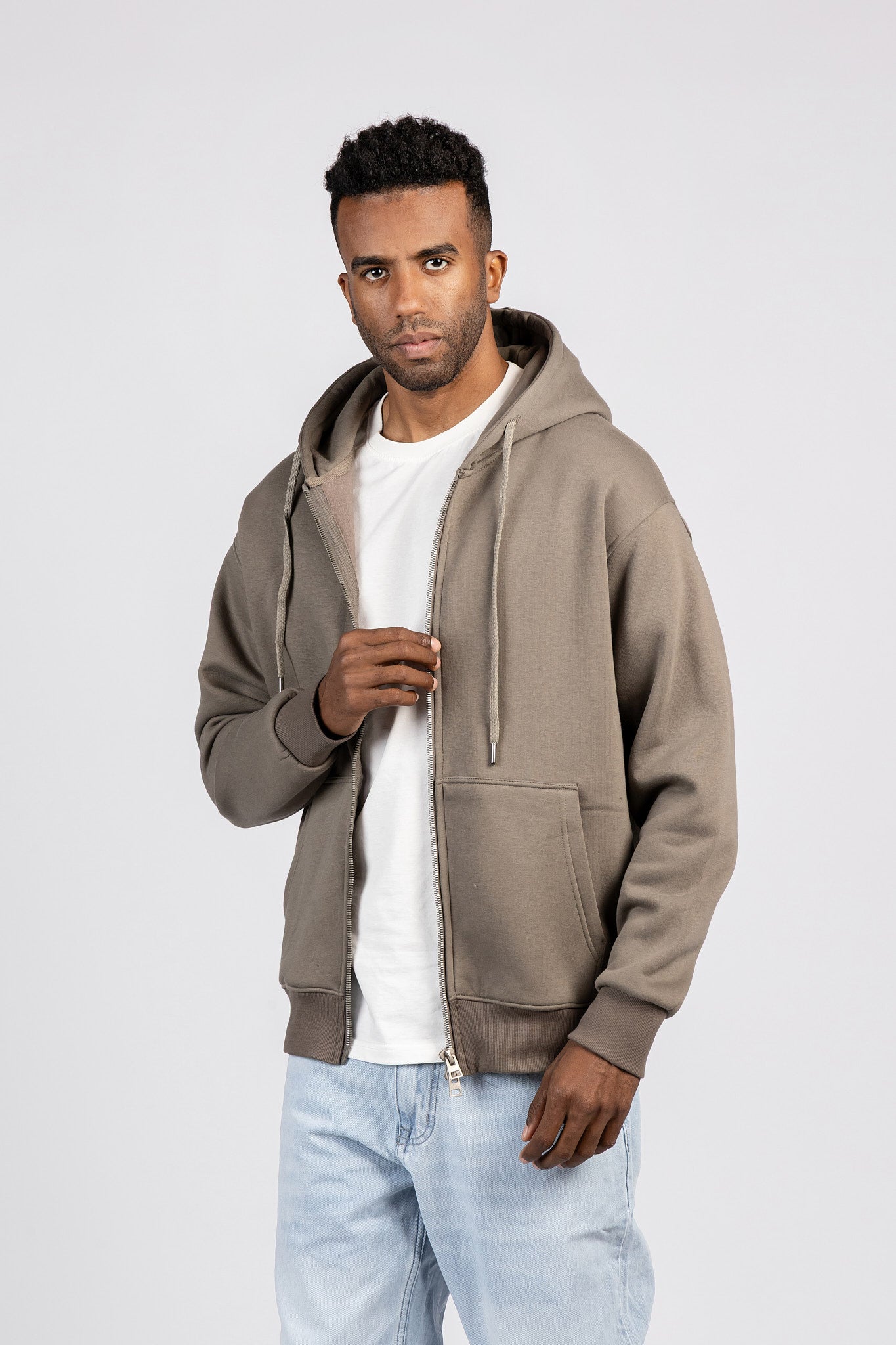 Capicho W. Zipper Milton Sweatshirt SWT/26840