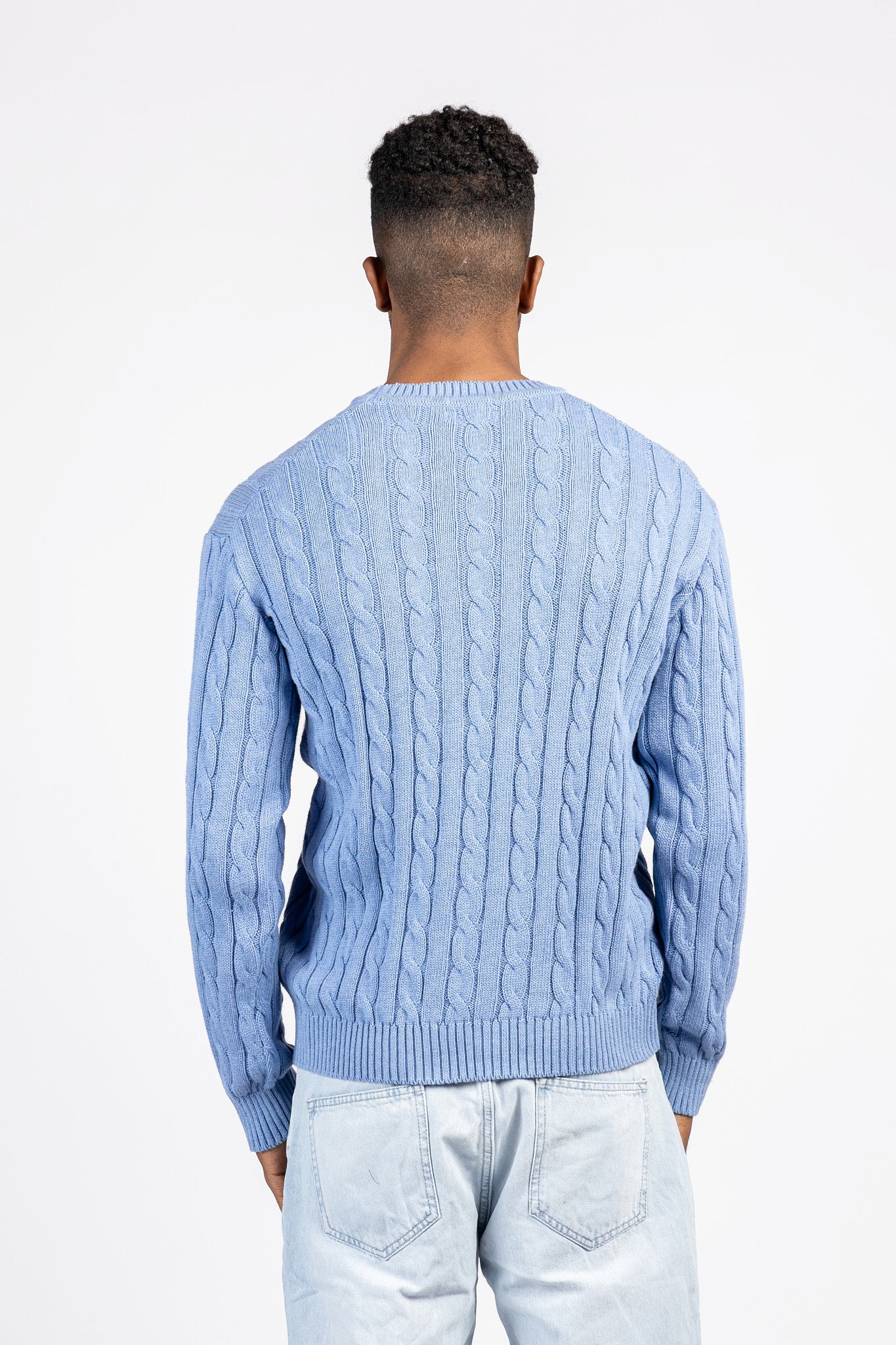 Striped Cotton Round Neck Top - PLV/204