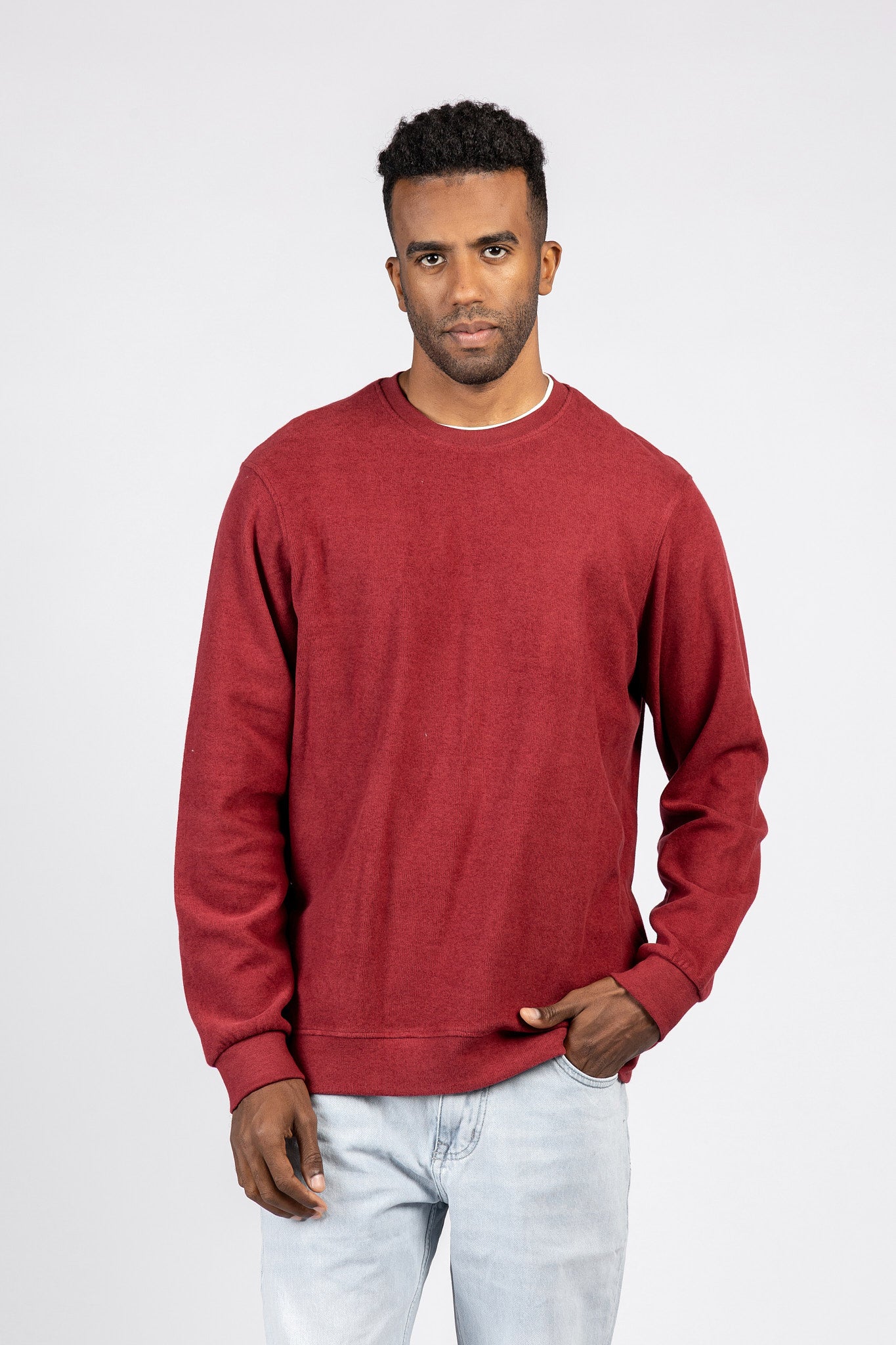 Rounded Neck Basic Top SWT/26703