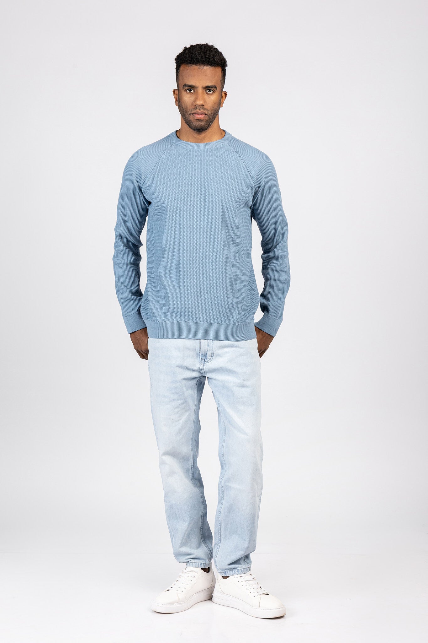 Basic Cotton Round Neck Top - PLV/203