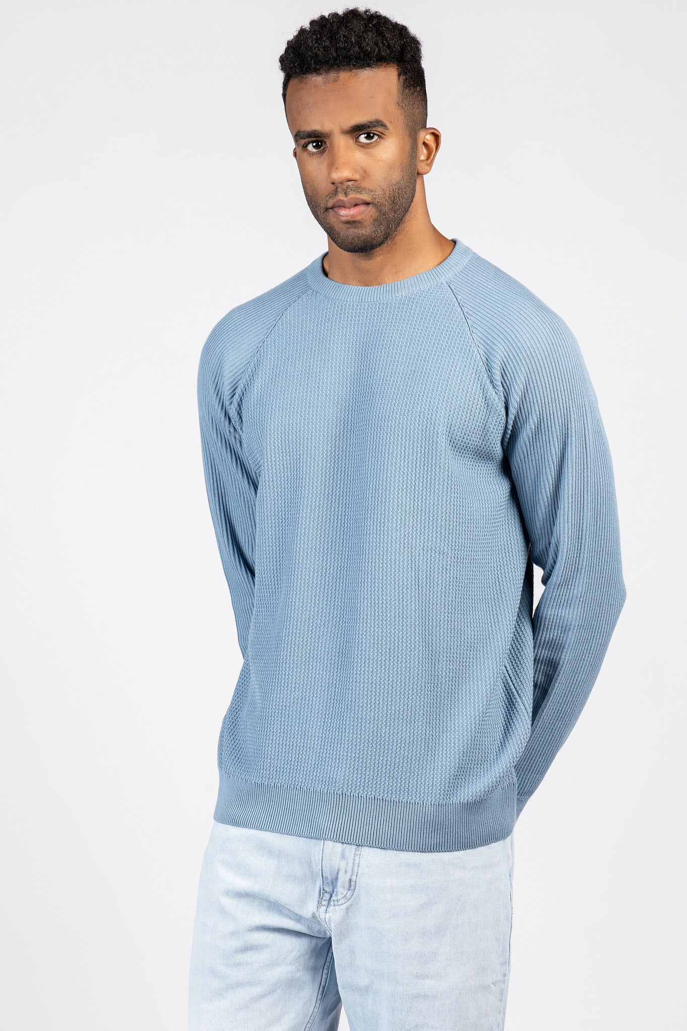 Basic Cotton Round Neck Top - PLV/203