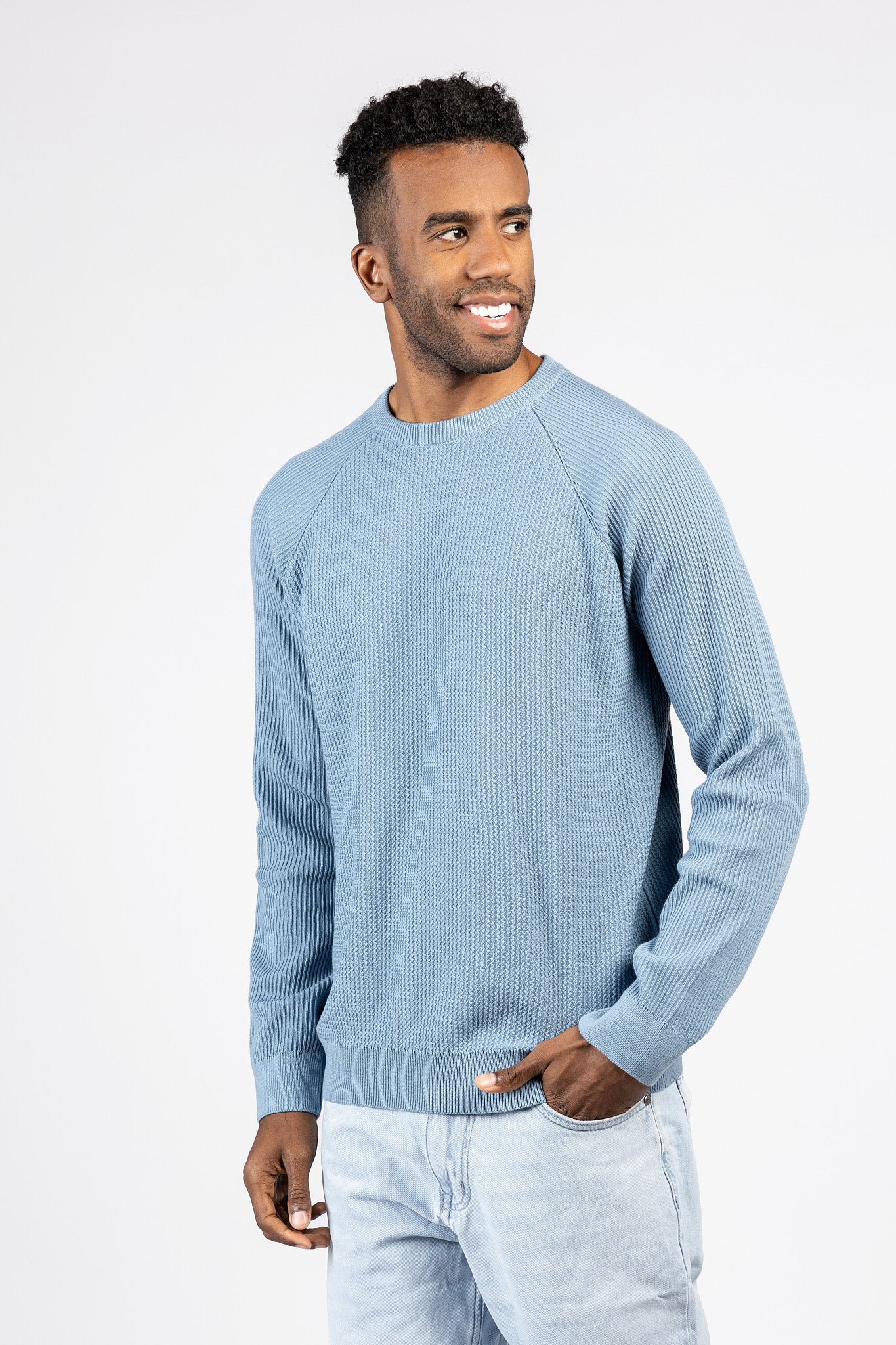 Basic Cotton Round Neck Top - PLV/203