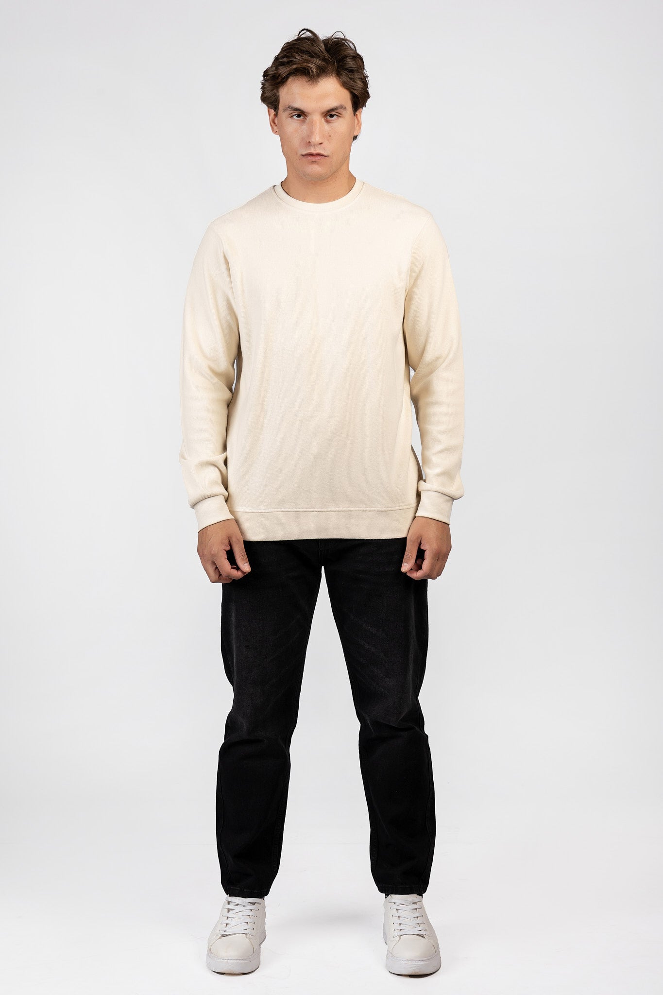 Rounded Neck Basic Top SWT/26703