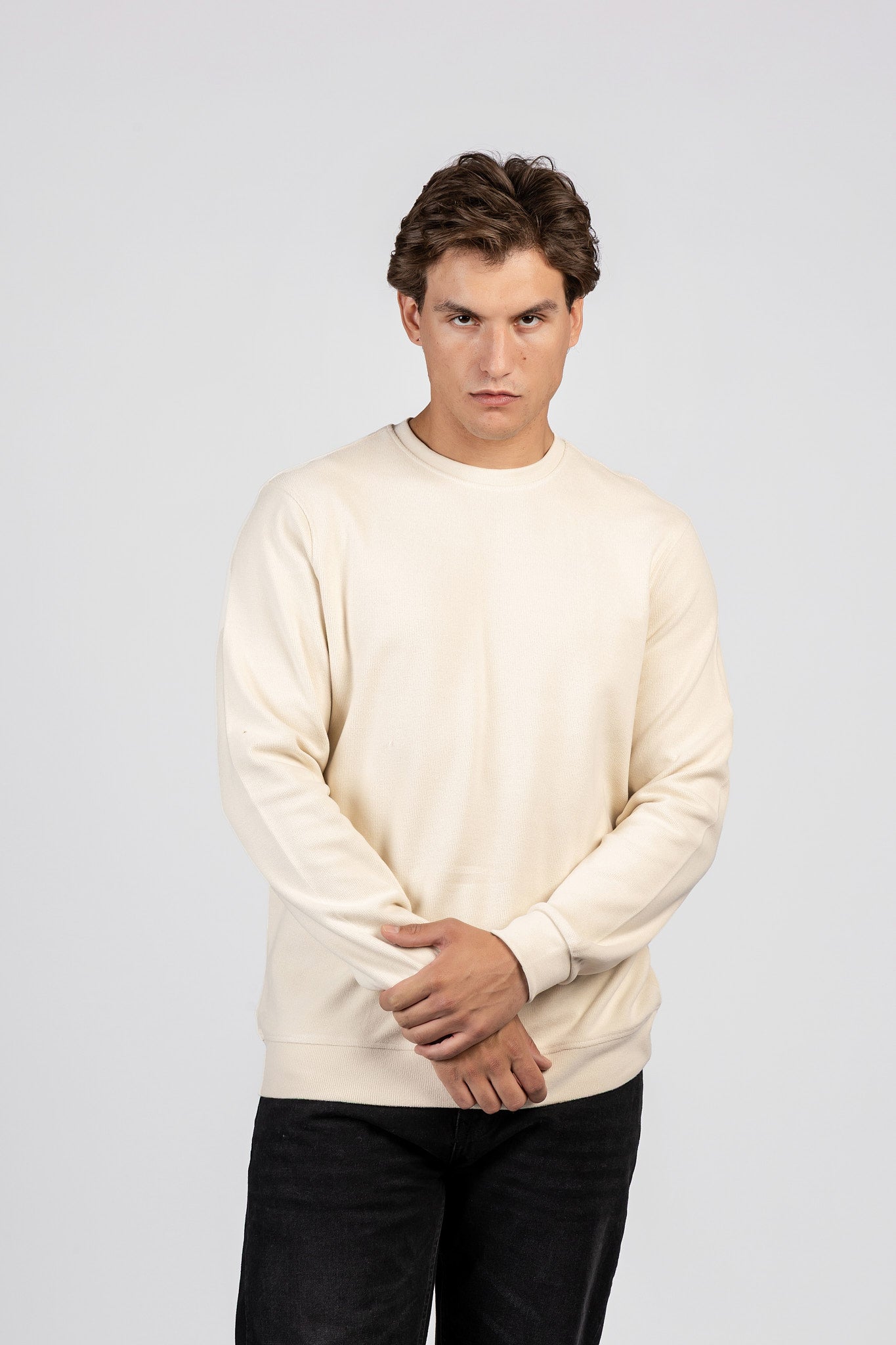 Rounded Neck Basic Top SWT/26703