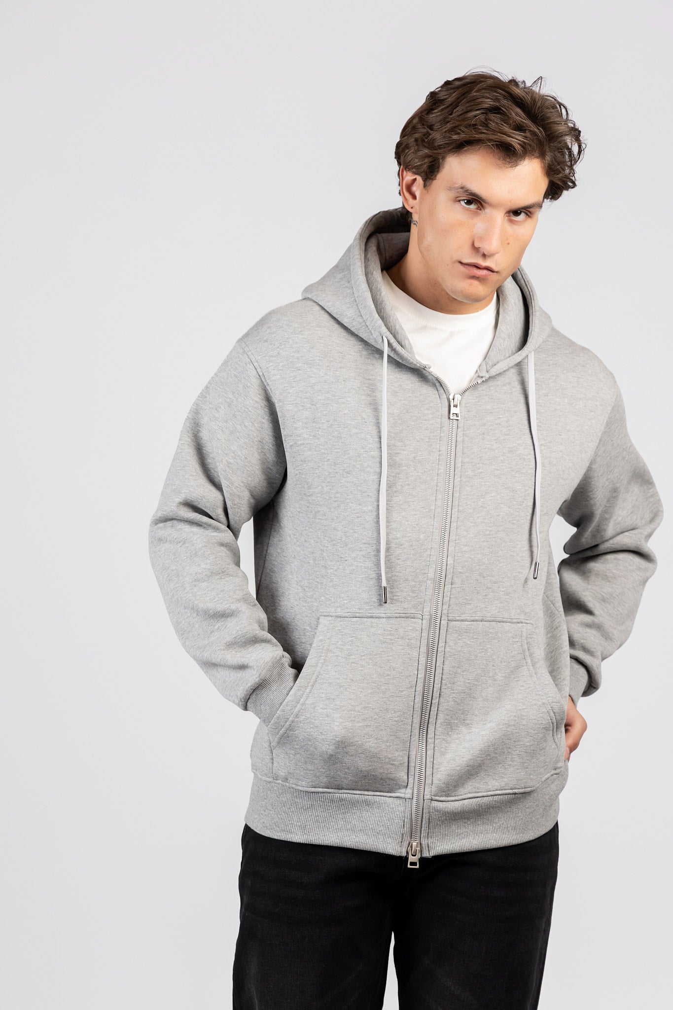 Capicho W. Zipper Milton Sweatshirt SWT/26840