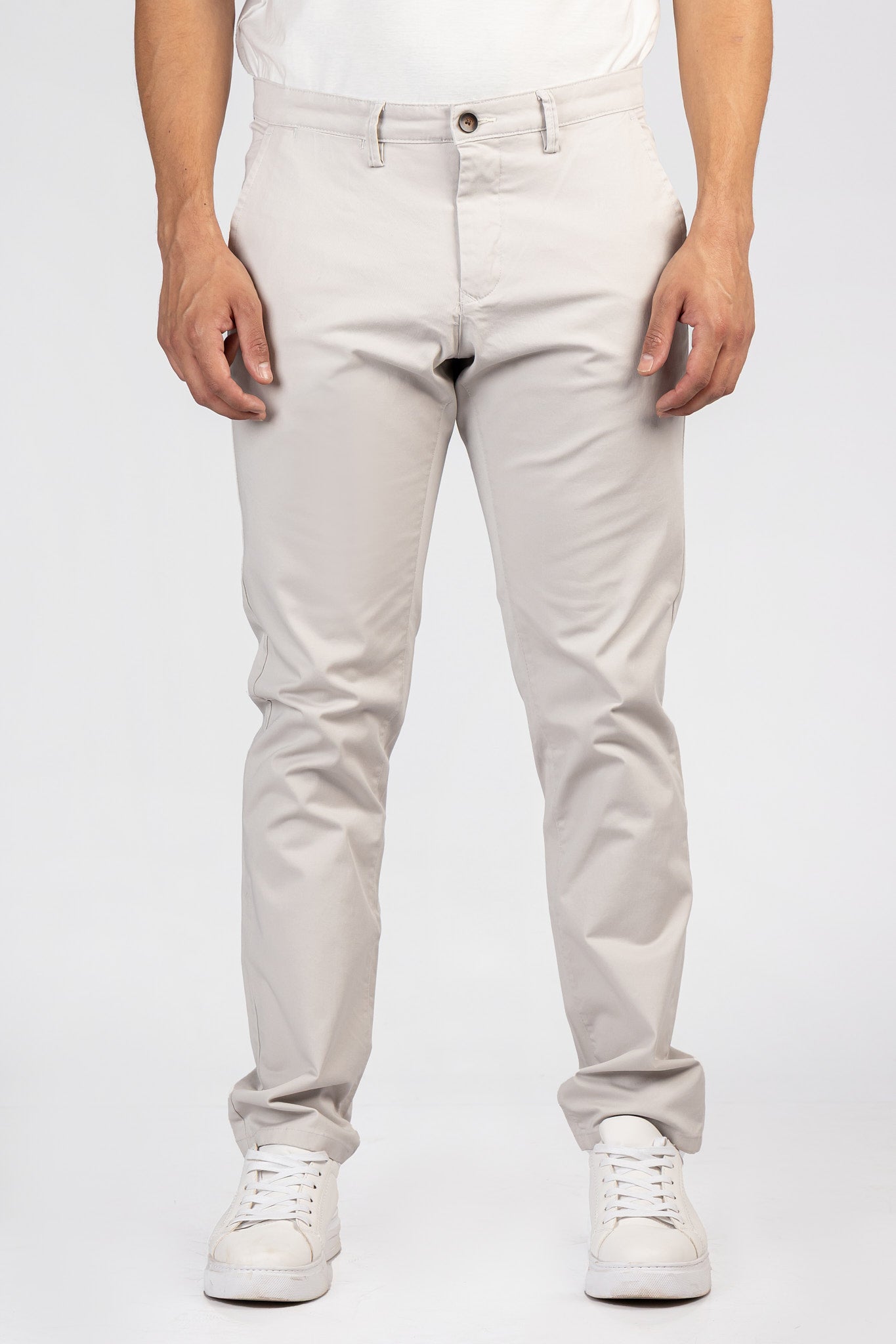 Regular Gabardine Pants with Welt Pockets PAN/6147