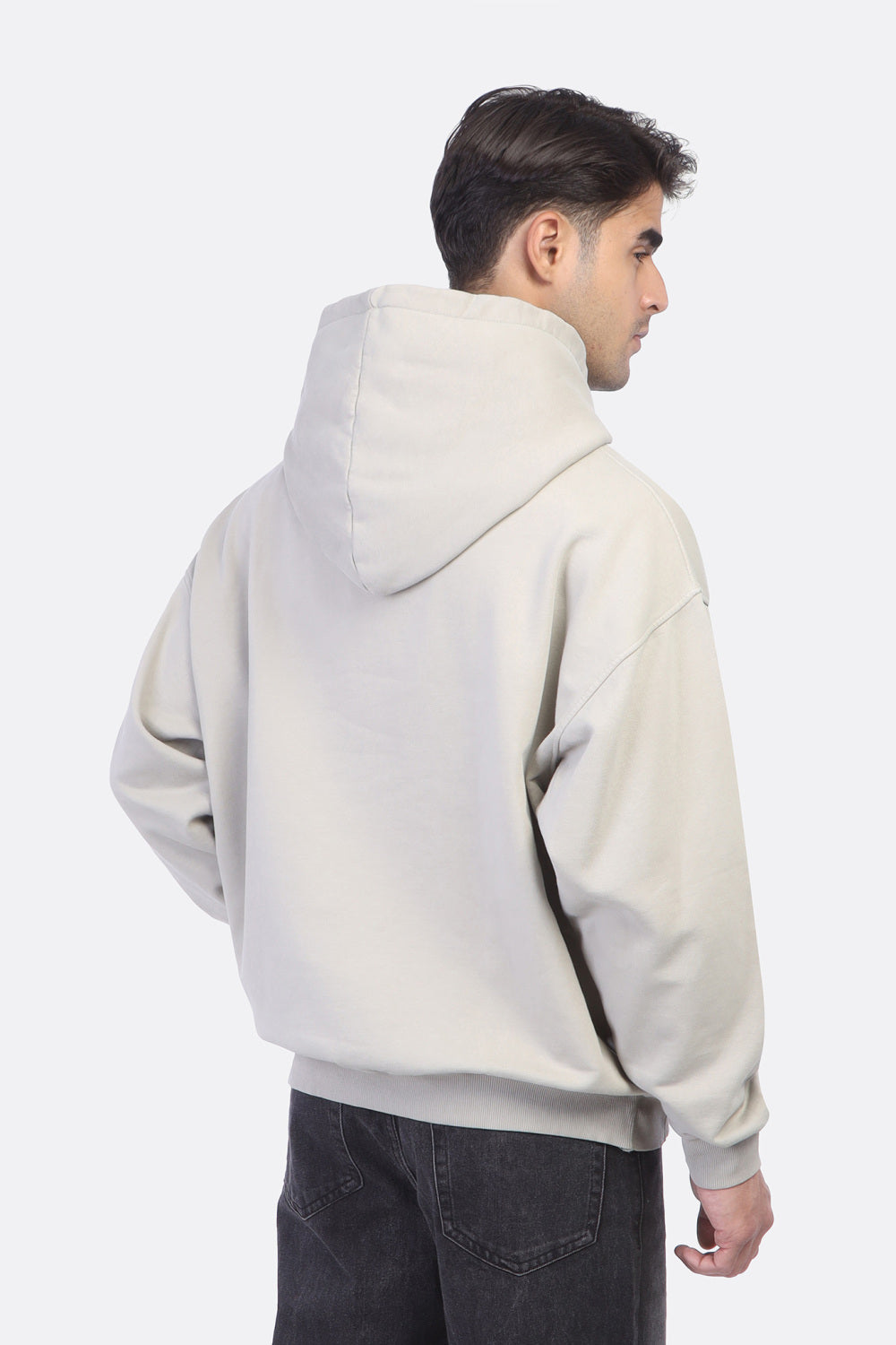 W-Zipper Printed Sweatshirt – Milton Fabric