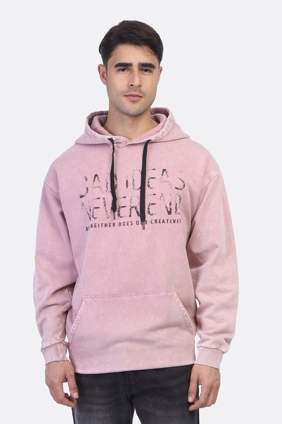 W-Zipper Printed Sweatshirt – Milton Fabric