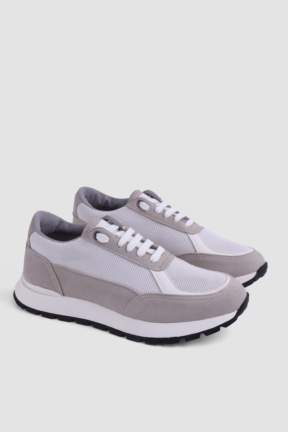 Fashion Sneakers – Suede / Synthetic Leather