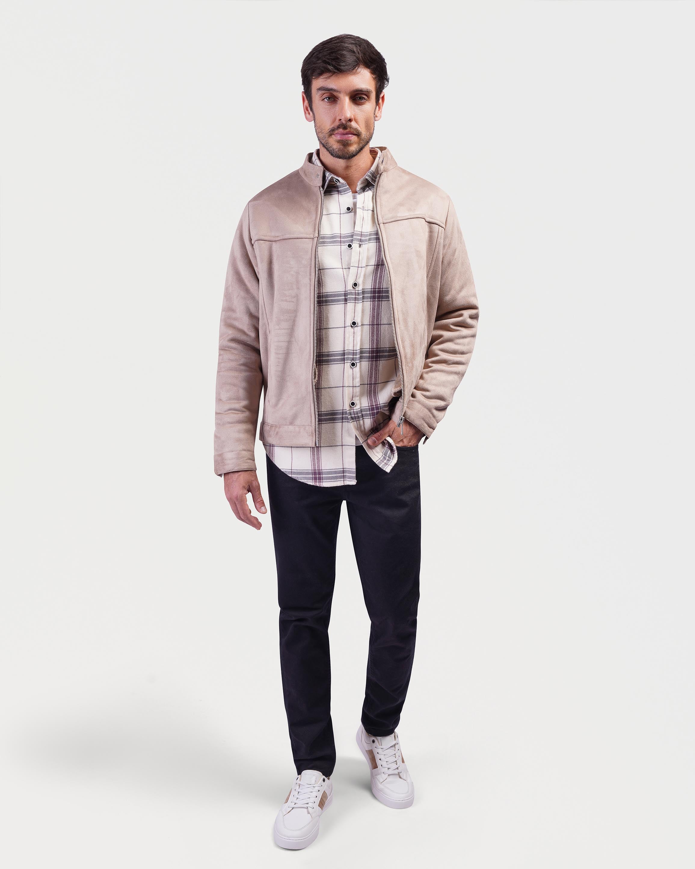 Suede Jacket - KAZARY