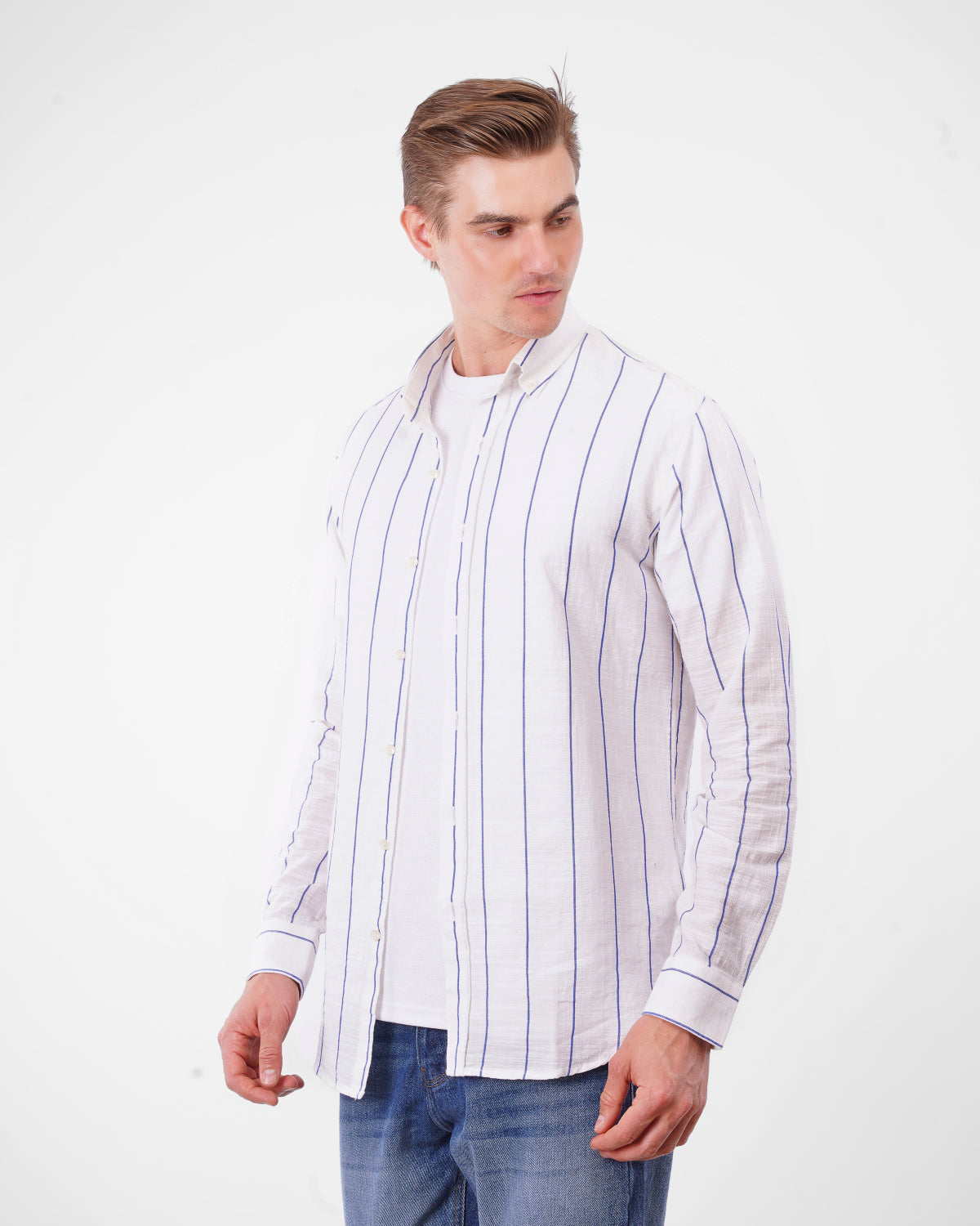 Monochrome Stripe Shirt – SHI/3311