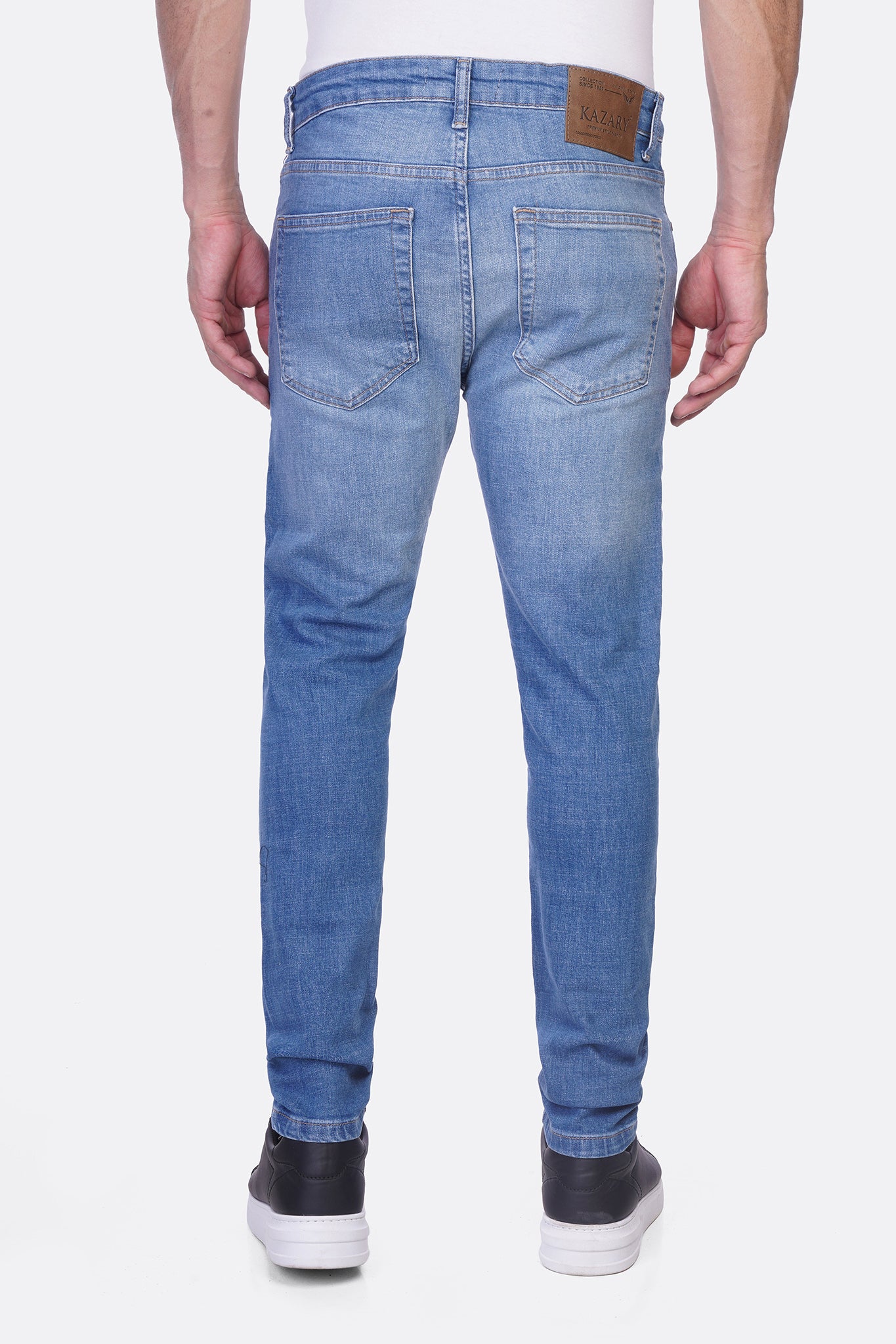 Fashion Slim-Fit Denim Pants – Contemporary Style