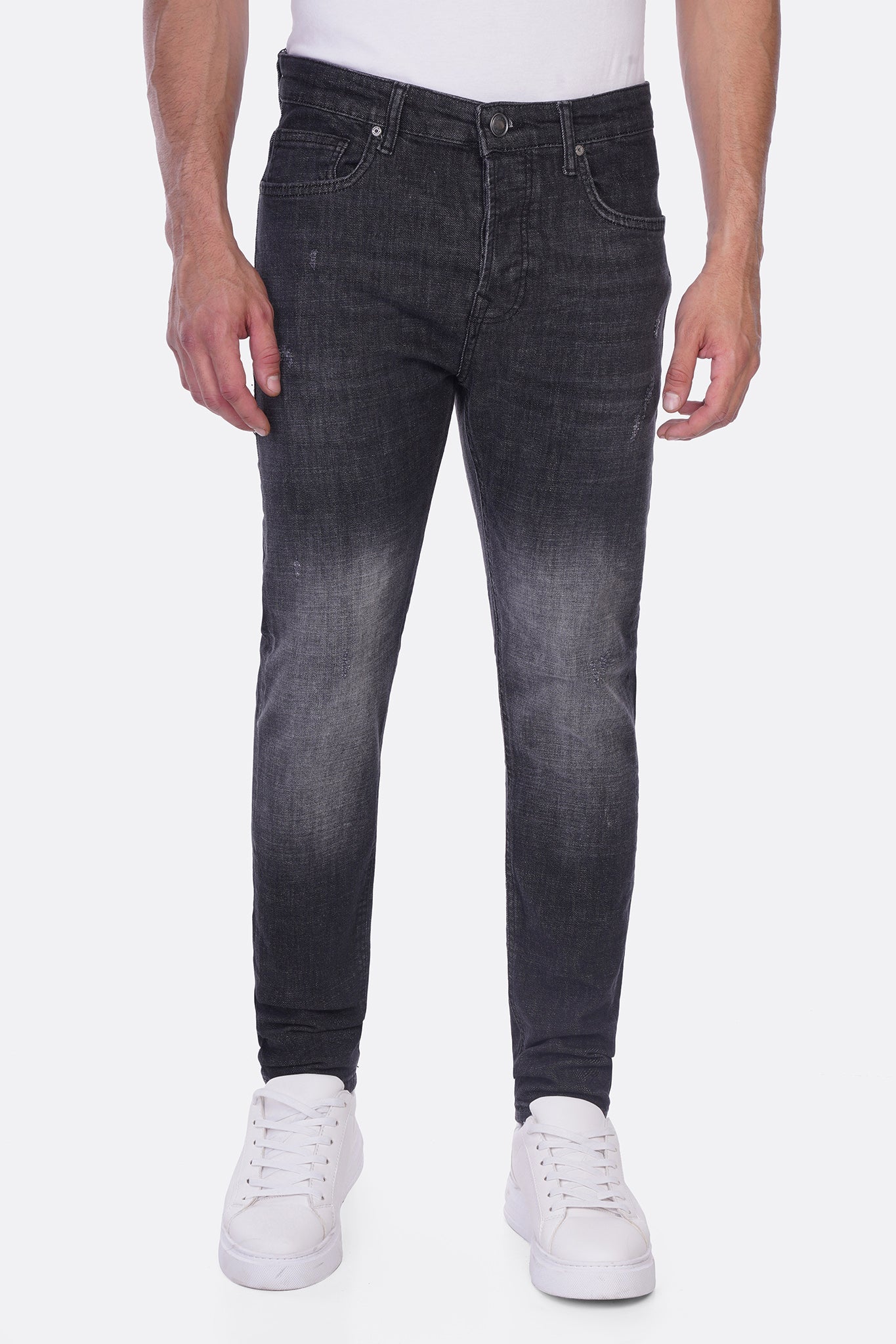 Fashion Slim-Fit Denim Pants – Contemporary Style