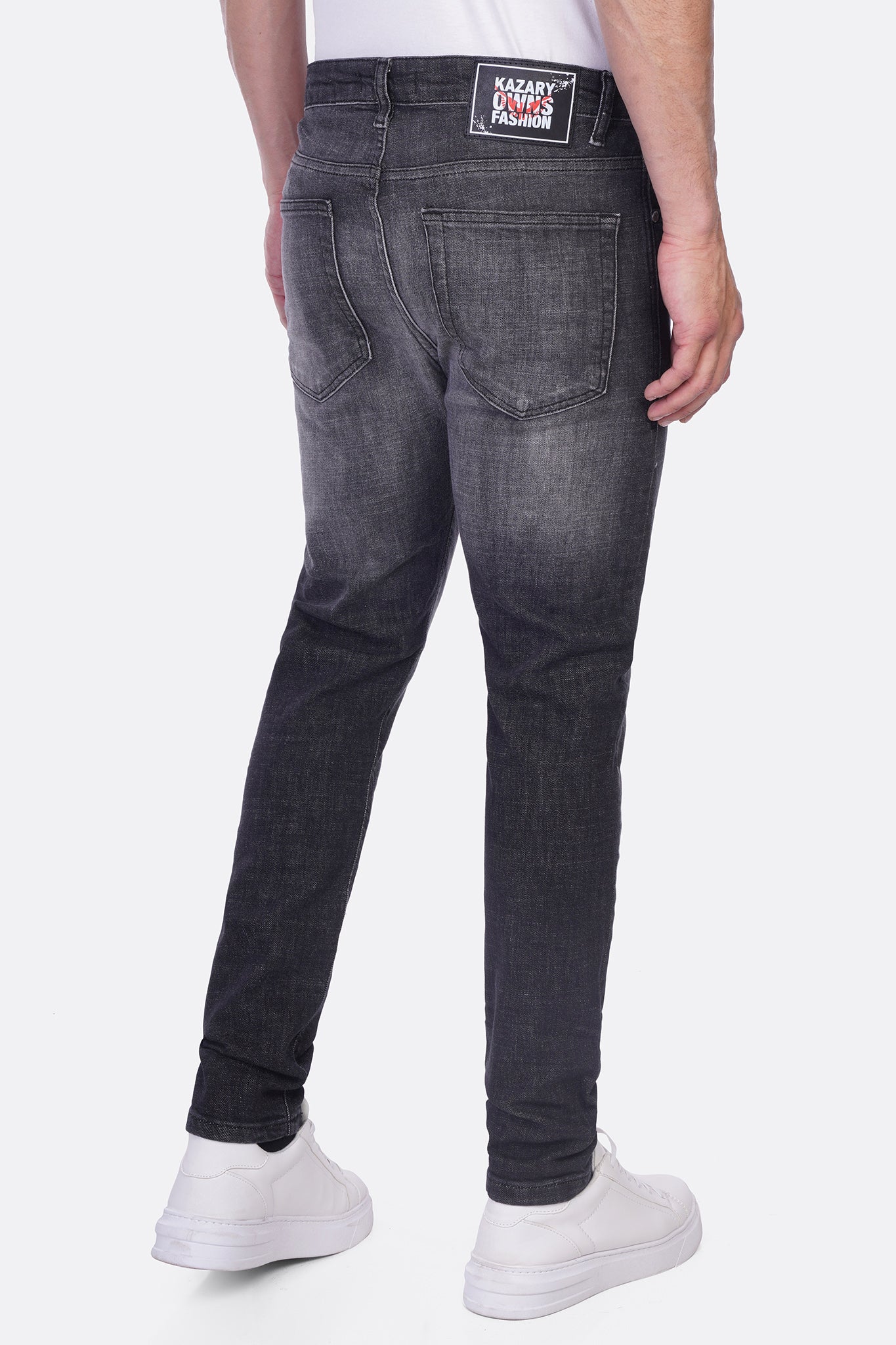Fashion Slim-Fit Denim Pants – Contemporary Style