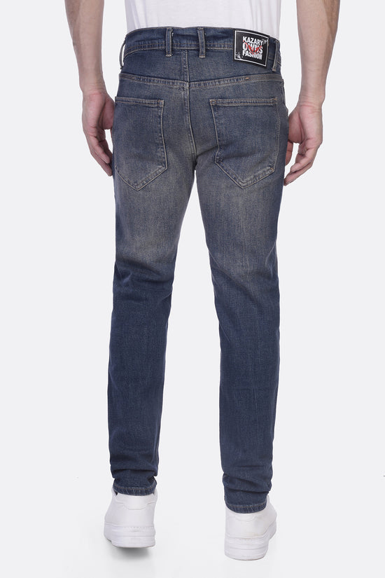 Basic Slim-Fit Denim Pants – Everyday Comfort