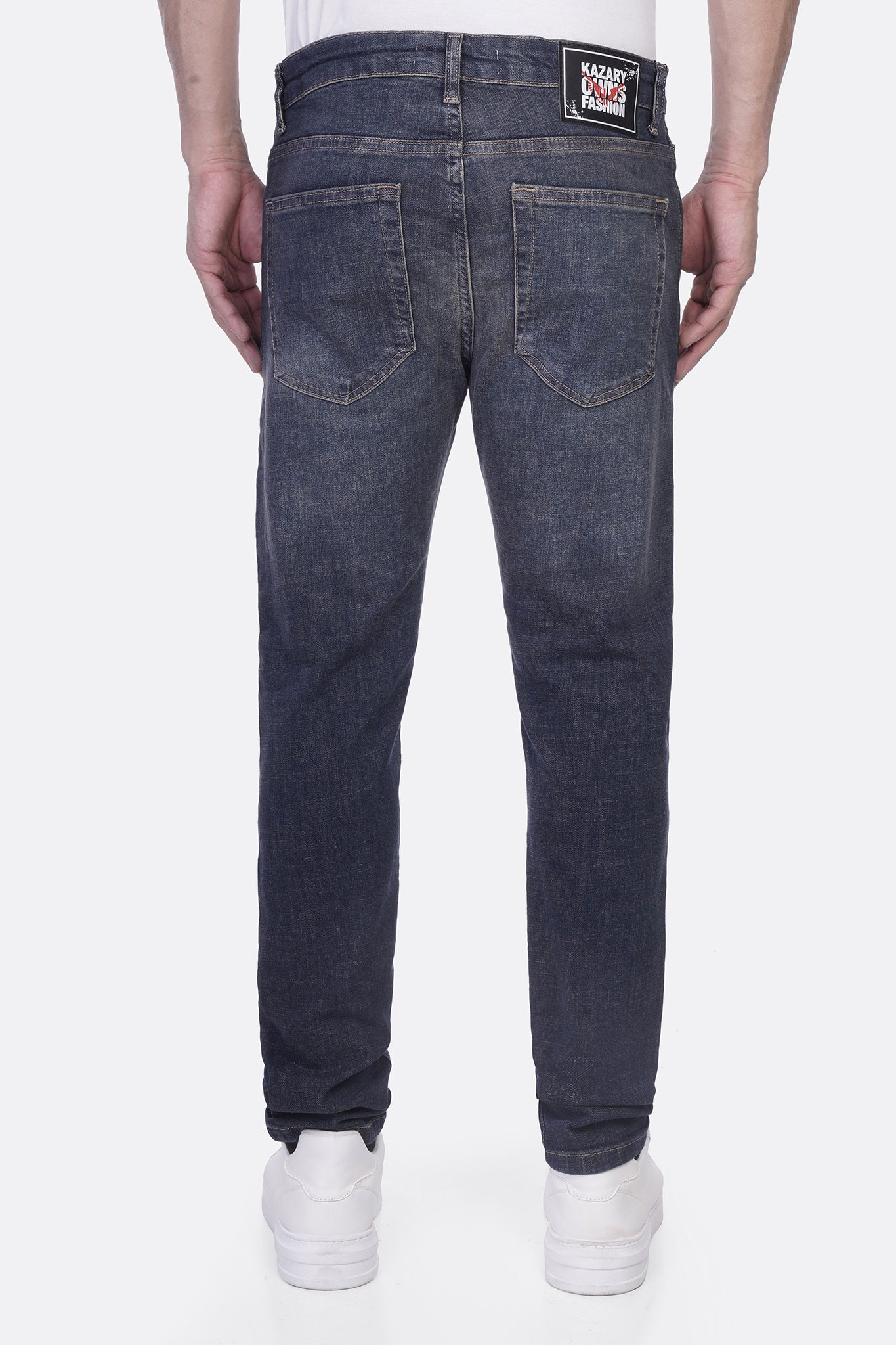 Fashion Slim-Fit Denim Pants – Contemporary Style