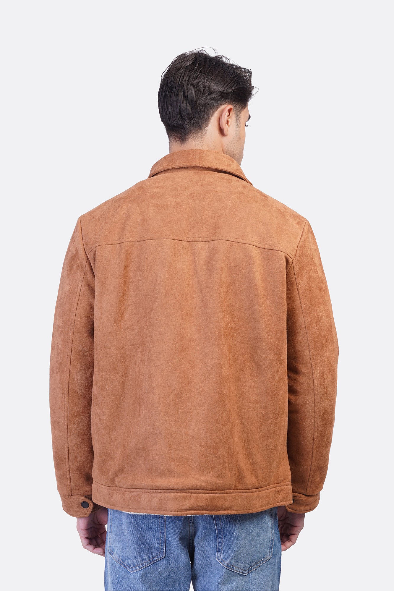 Suede Zipper Jacket – JAK/26605