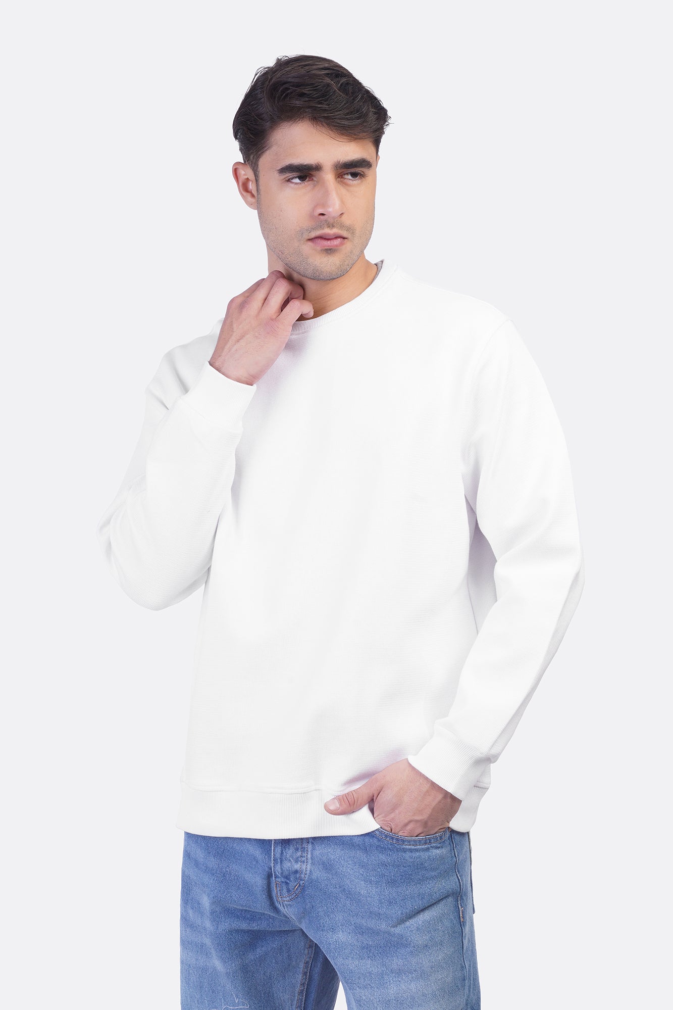 Rounded Neck Borsh Sweatshirt – SWT/26701