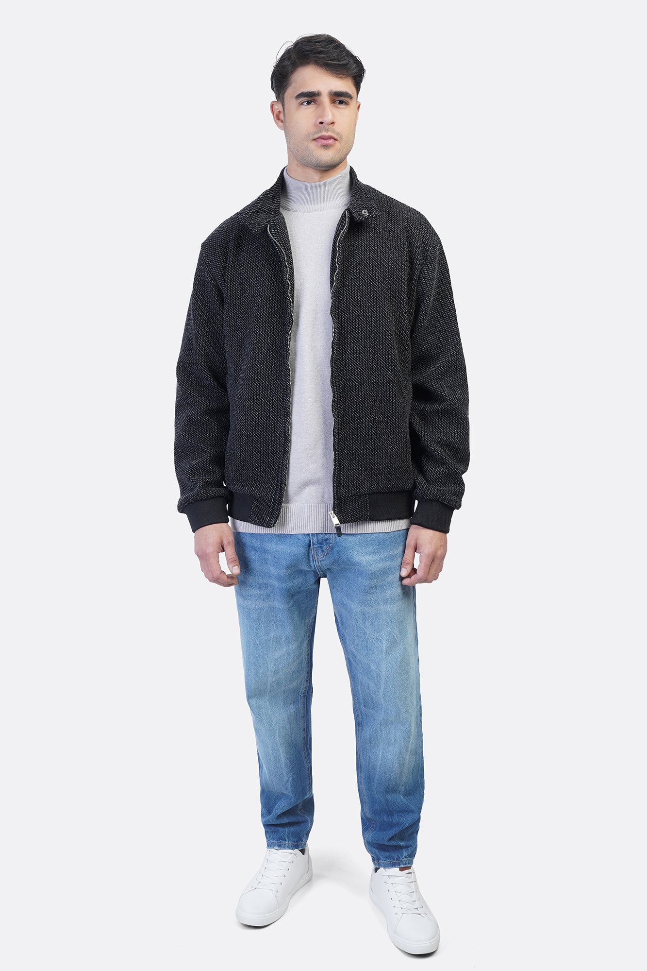 Fashion Half Collar Jacket – Gogh Fabric