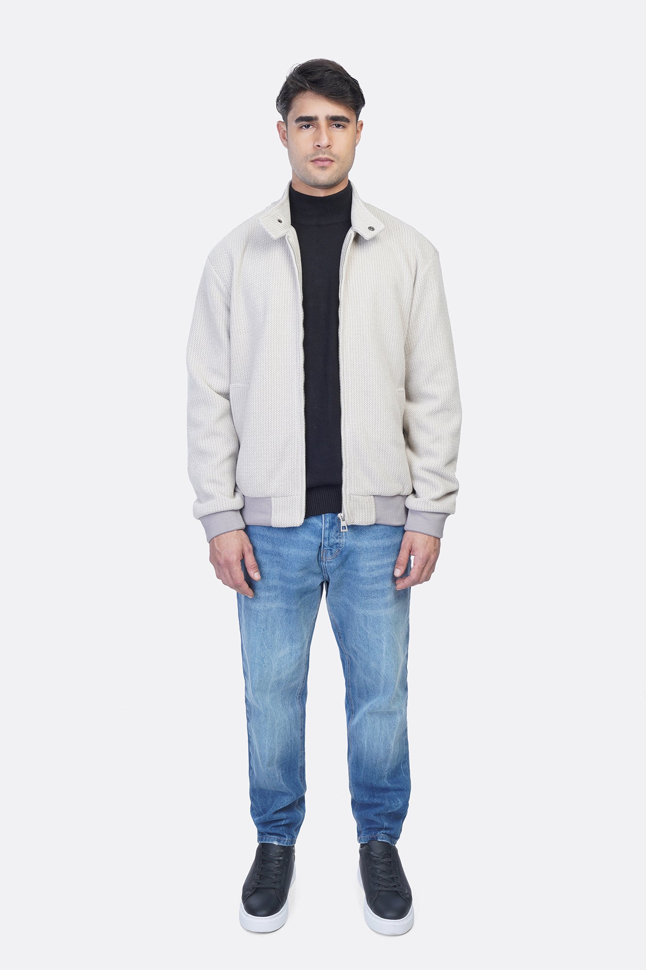 Fashion Half Collar Jacket – Gogh Fabric