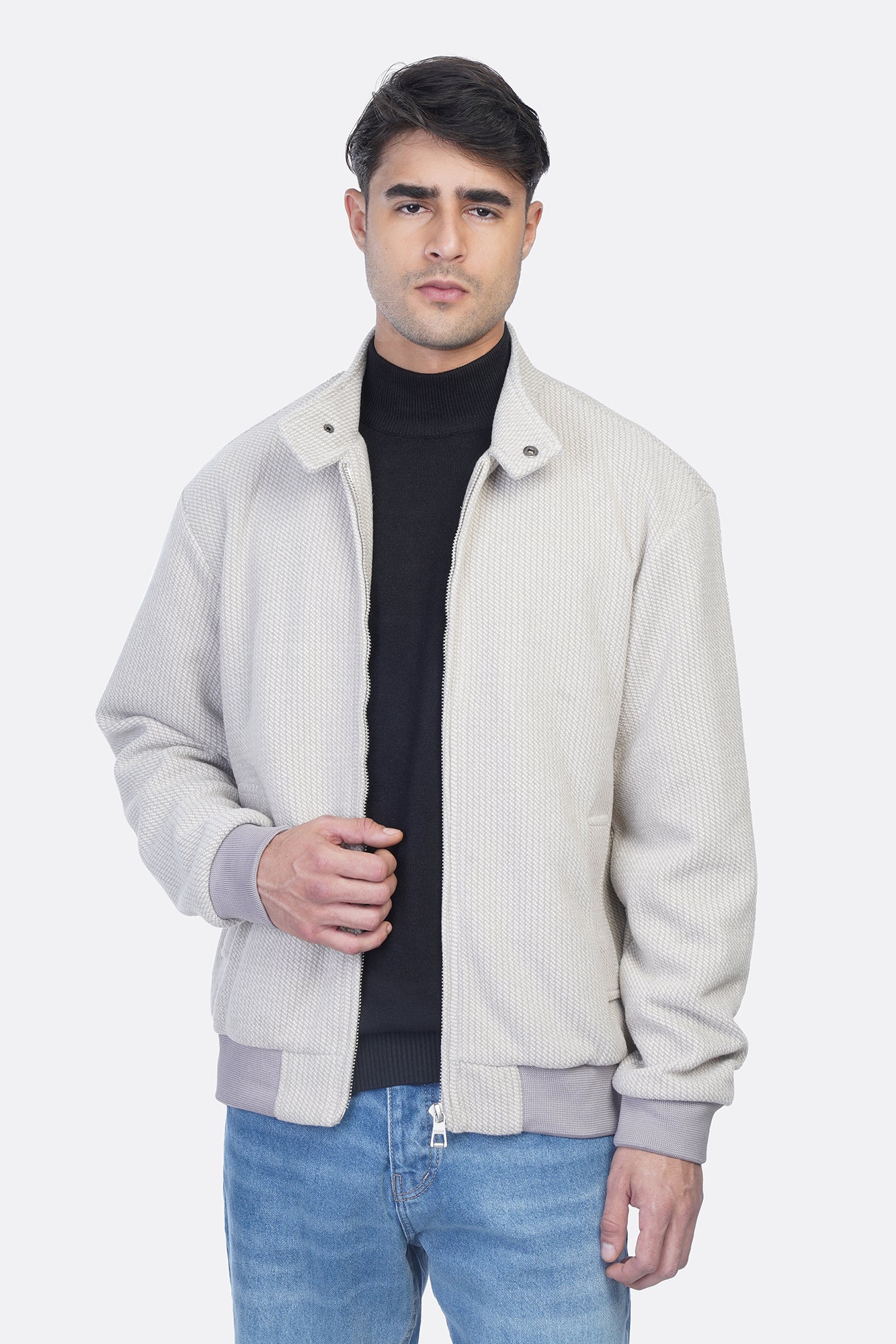 Fashion Half Collar Jacket – Gogh Fabric