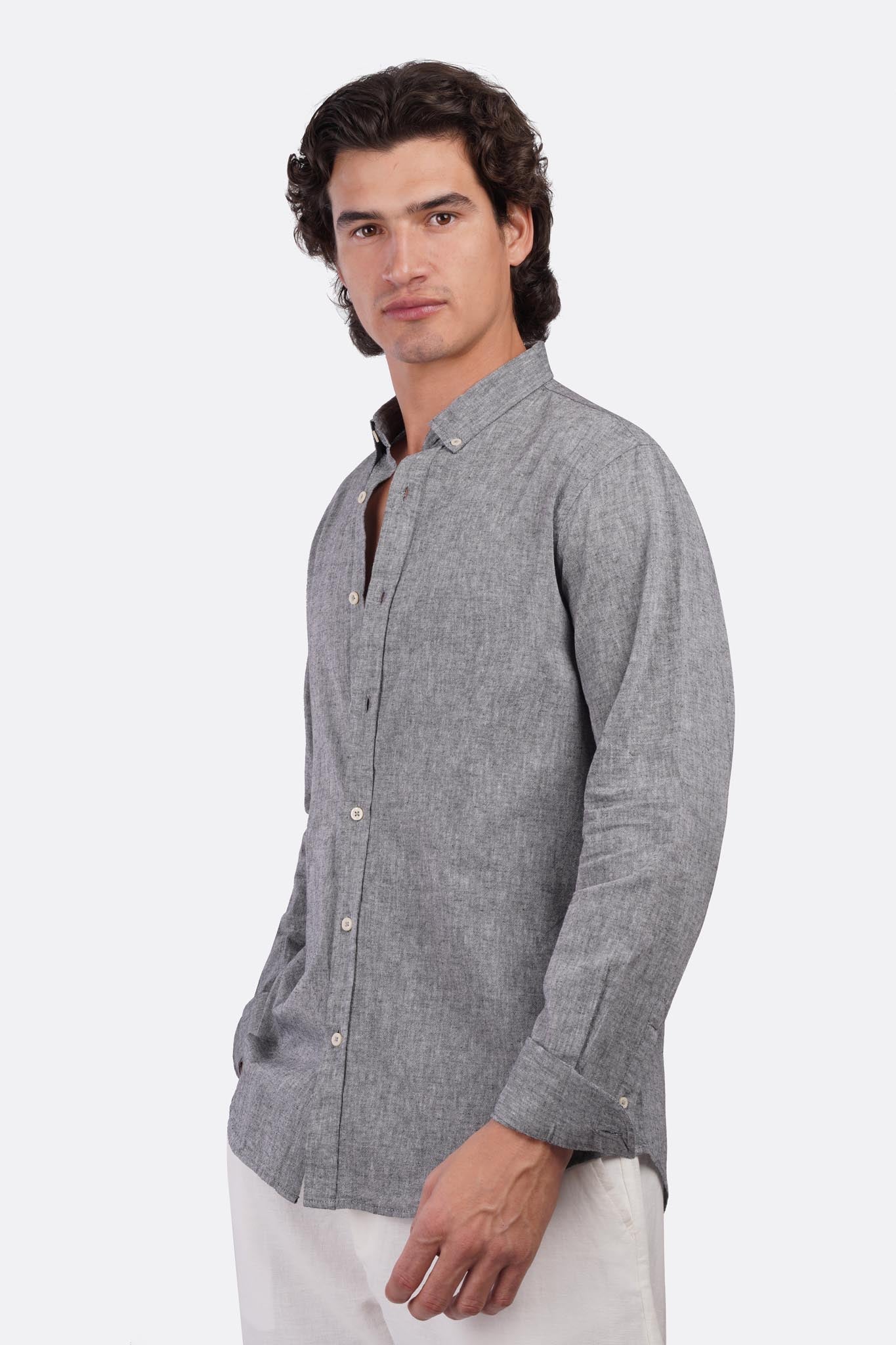 Classic Linen Long Sleeve Shirt