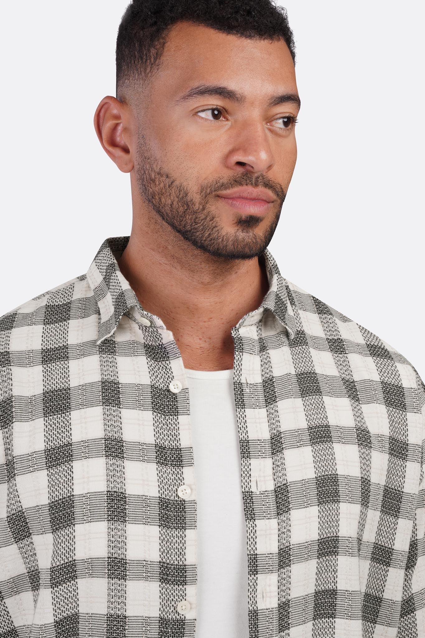 Casual Shibeka Plaid Shirt