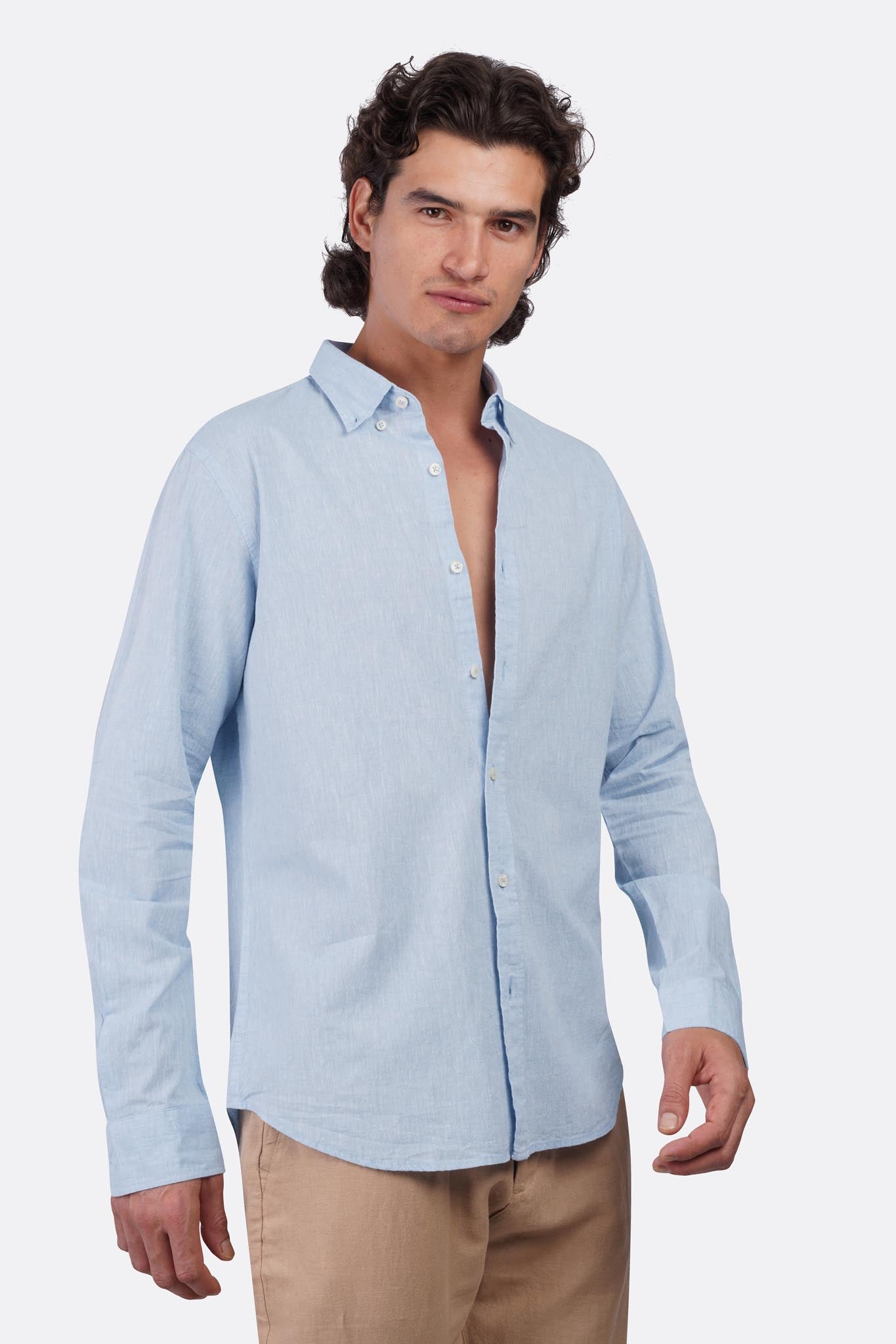 Classic Linen Long Sleeve Shirt