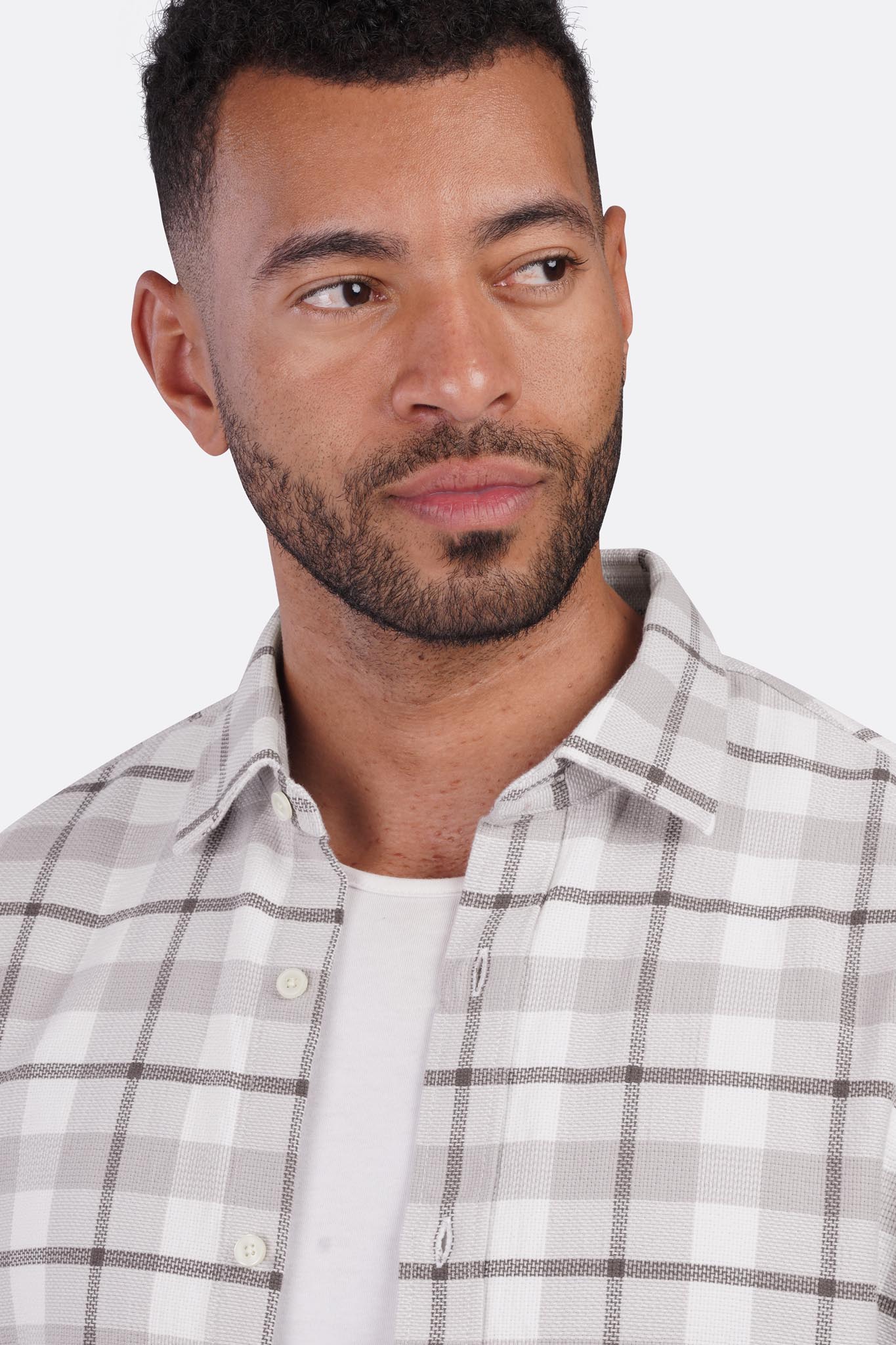 Shibeka Plaid Long Sleeve Shirt