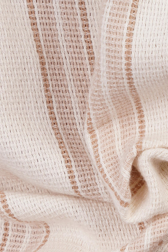 Textured Shibeka Striped Long Sleeve Shirt