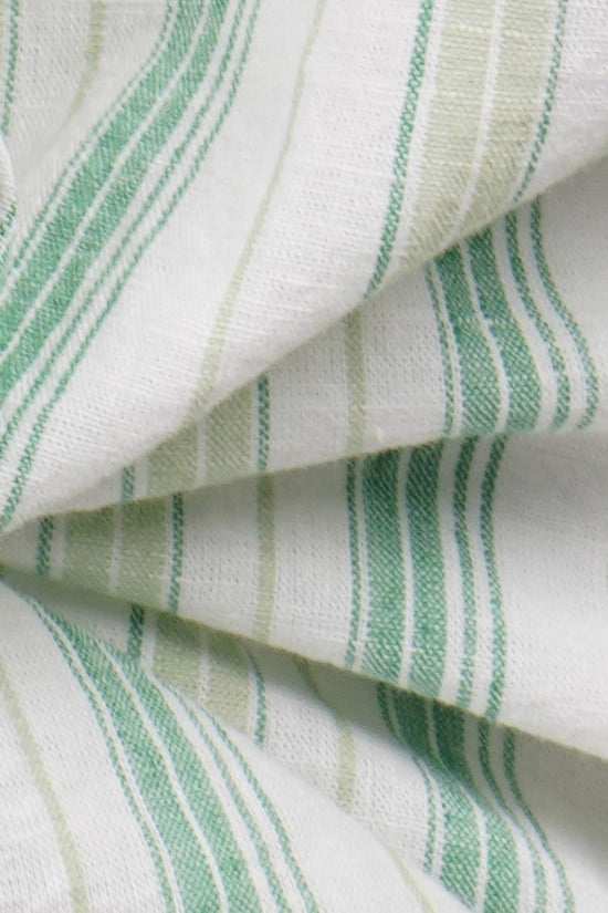 Linen Striped Active Long Sleeve Shirt