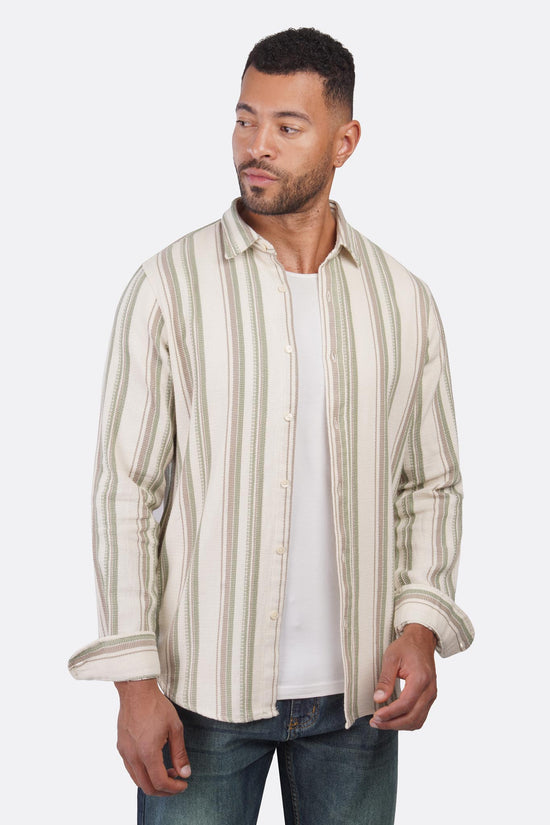 Classic Shibeka Striped Shirt