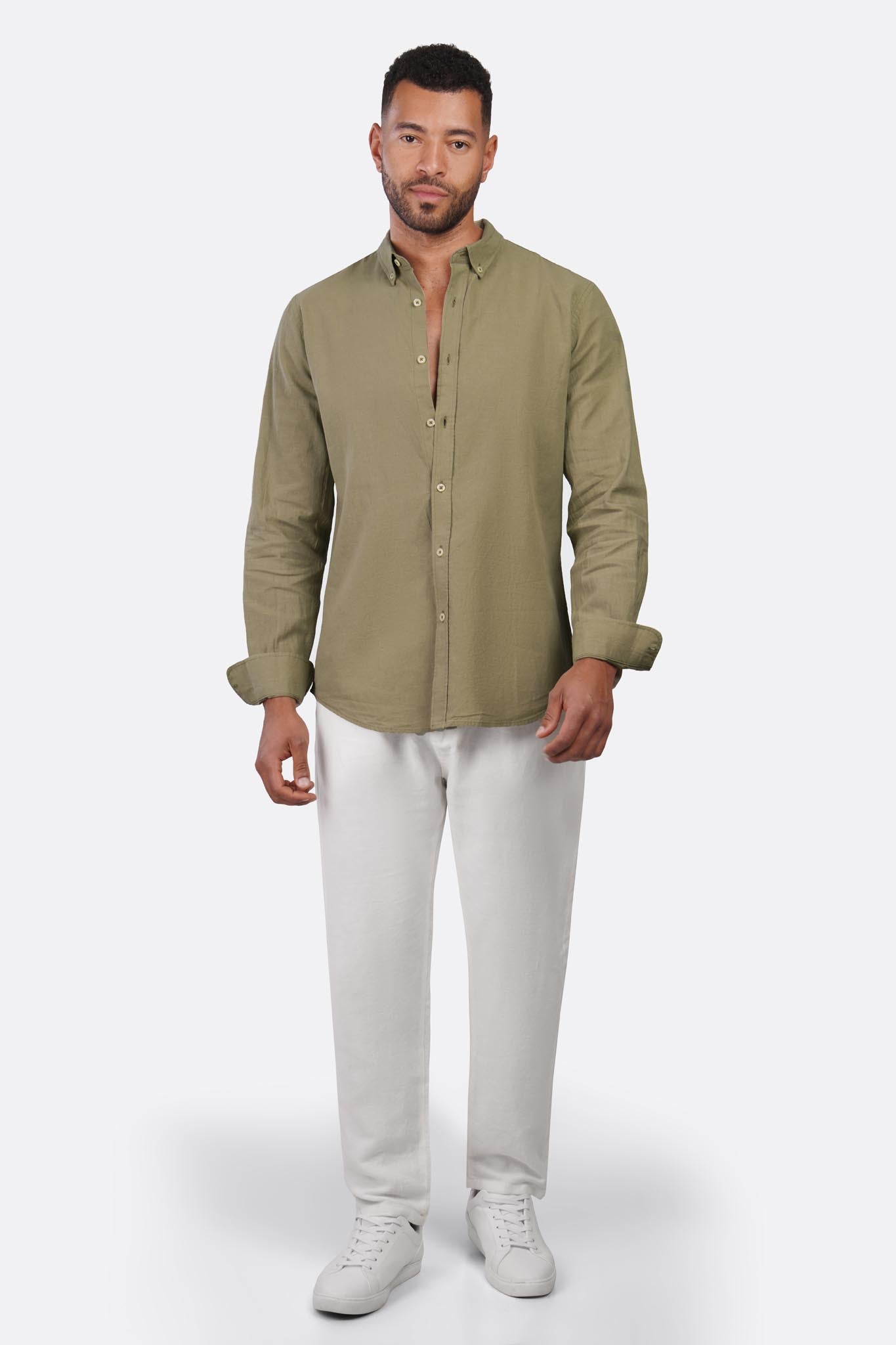 Classic Linen Long Sleeve Shirt