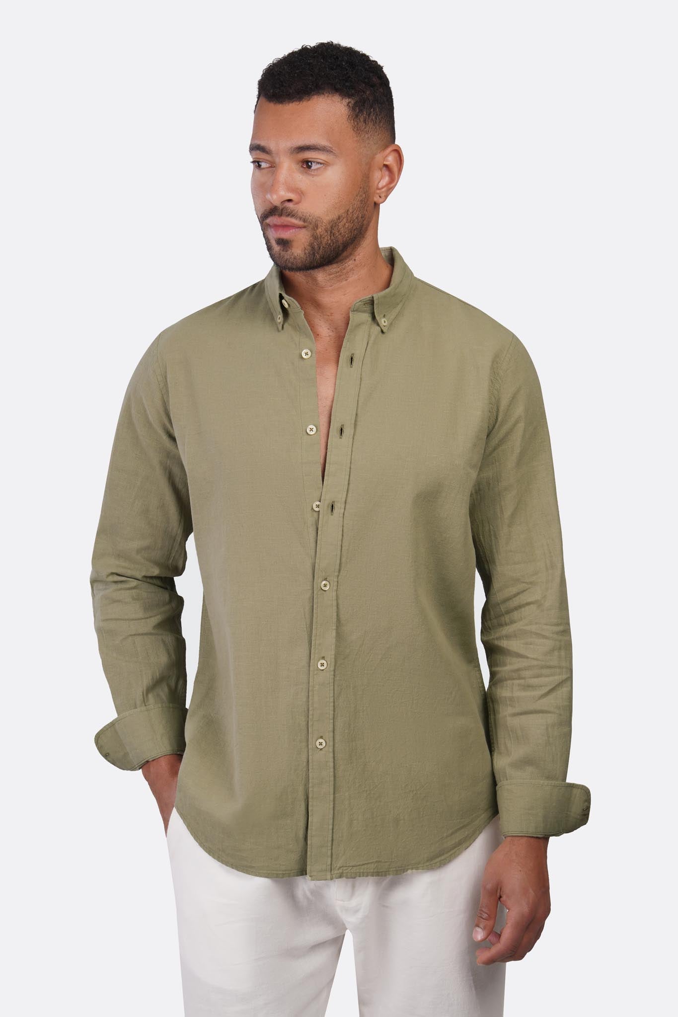 Classic Linen Long Sleeve Shirt