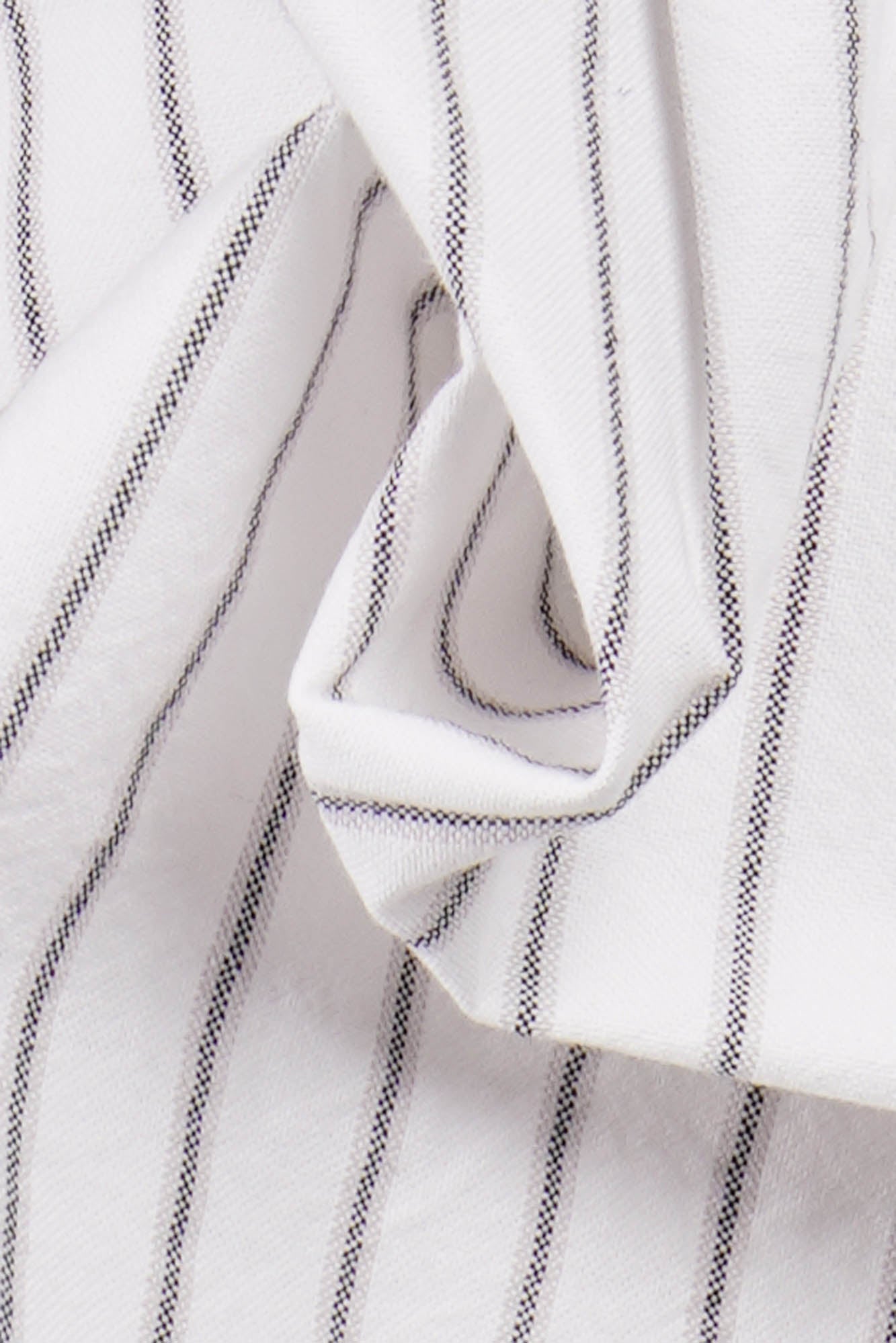 Sharp Oxford Striped Shirt