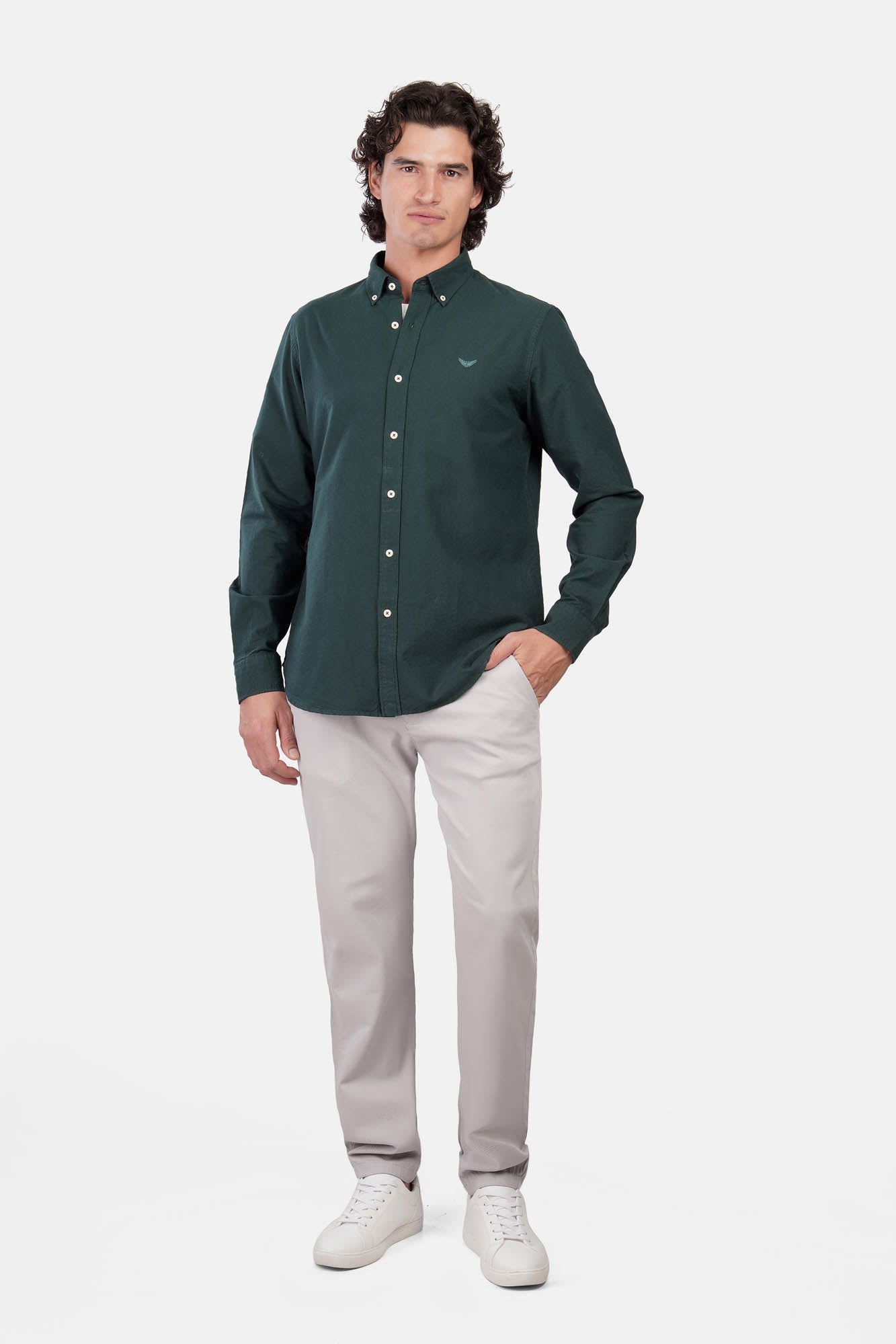 Essential Oxford Long Sleeve Shirt