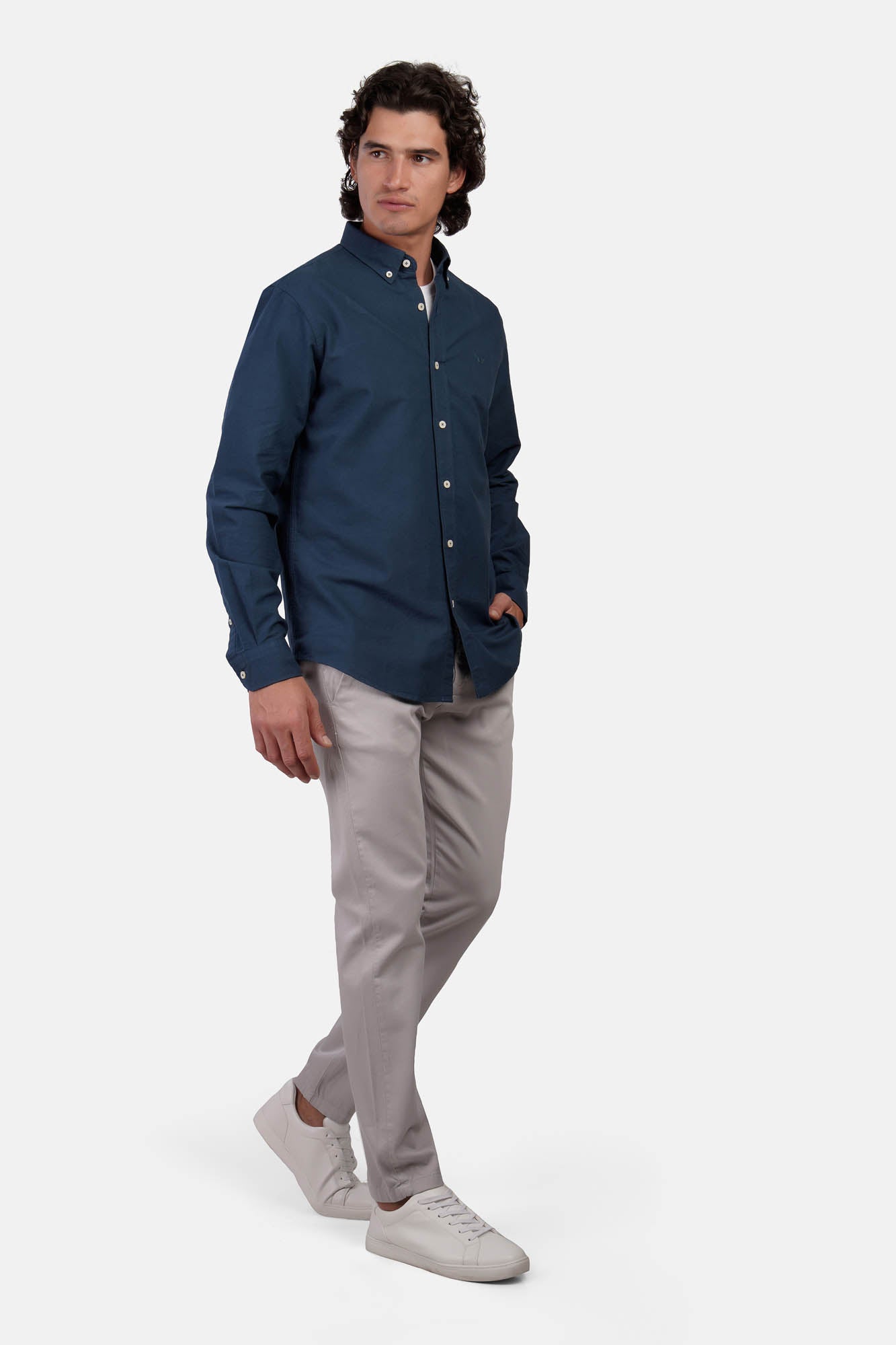 Essential Oxford Long Sleeve Shirt