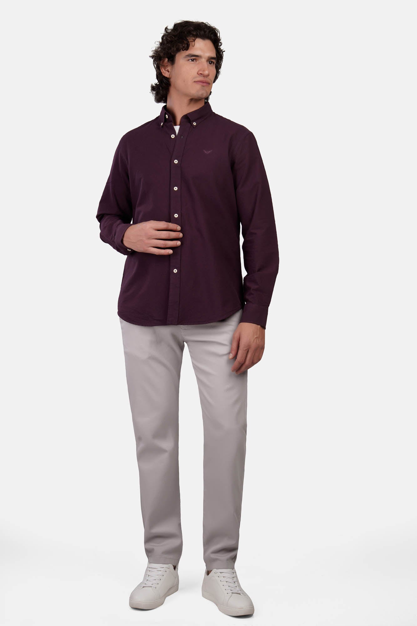 Essential Oxford Long Sleeve Shirt
