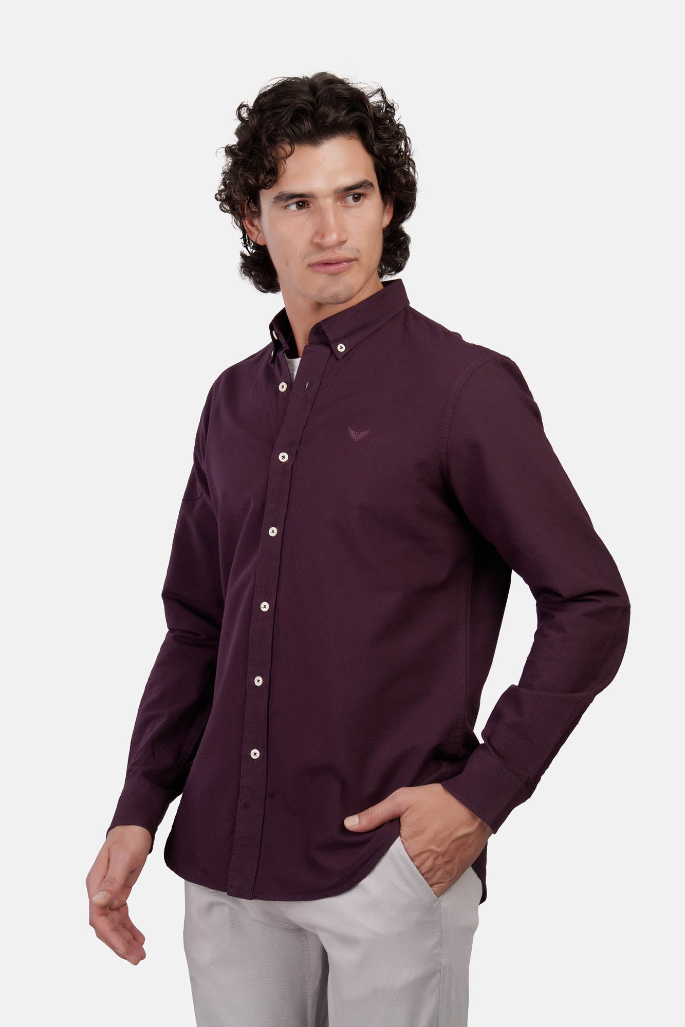 Essential Oxford Long Sleeve Shirt