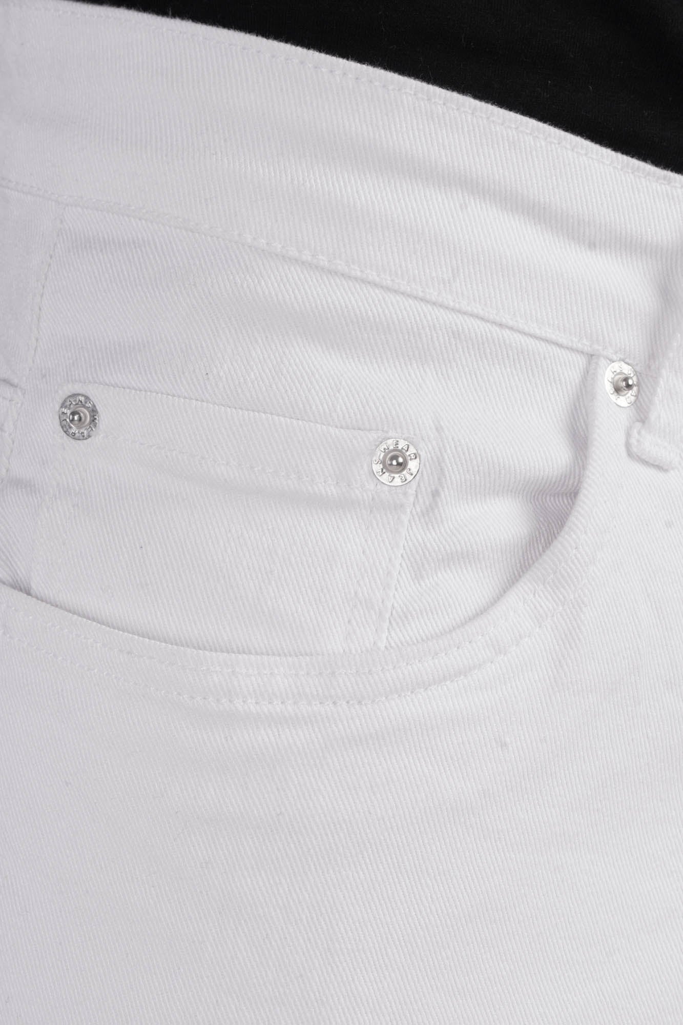 Slim-Fit Gabardine Lycra Pants with Slit Pockets