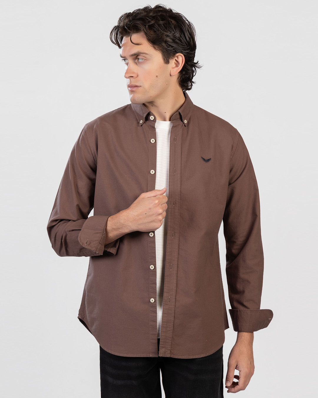 Essential Oxford Long Sleeve Shirt
