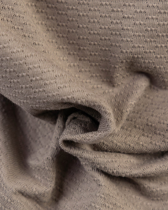 Oversized Jacquard Polo T-Shirt